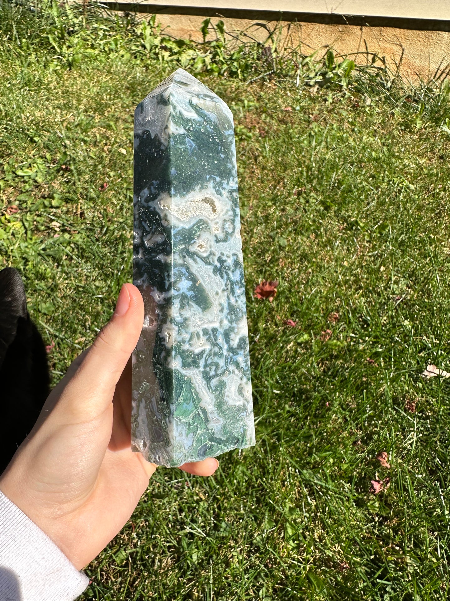 Moss Agate tower #9