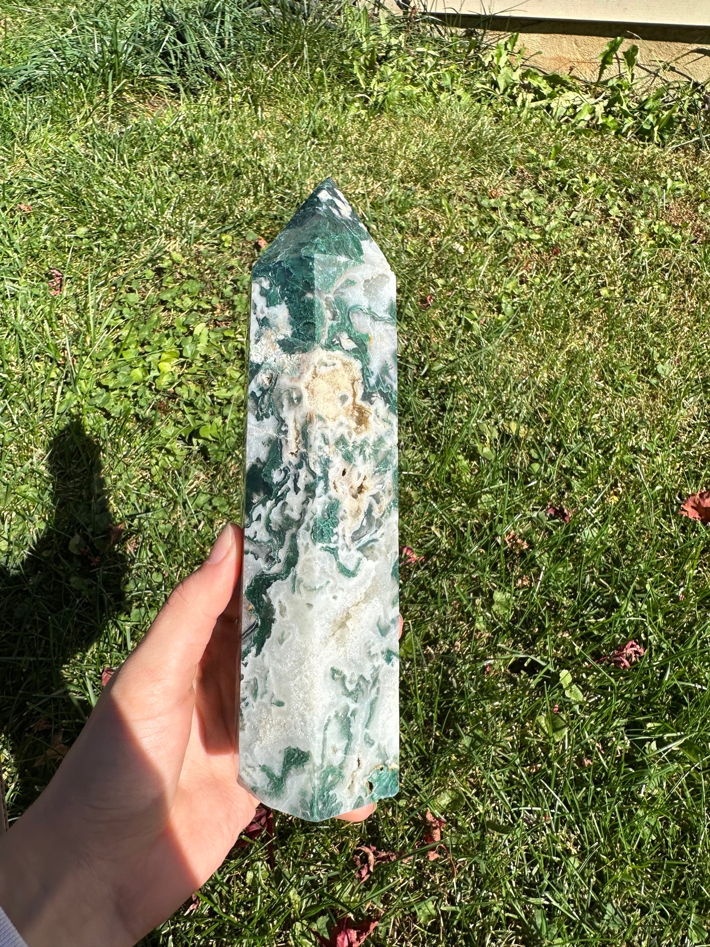 Moss Agate tower #10