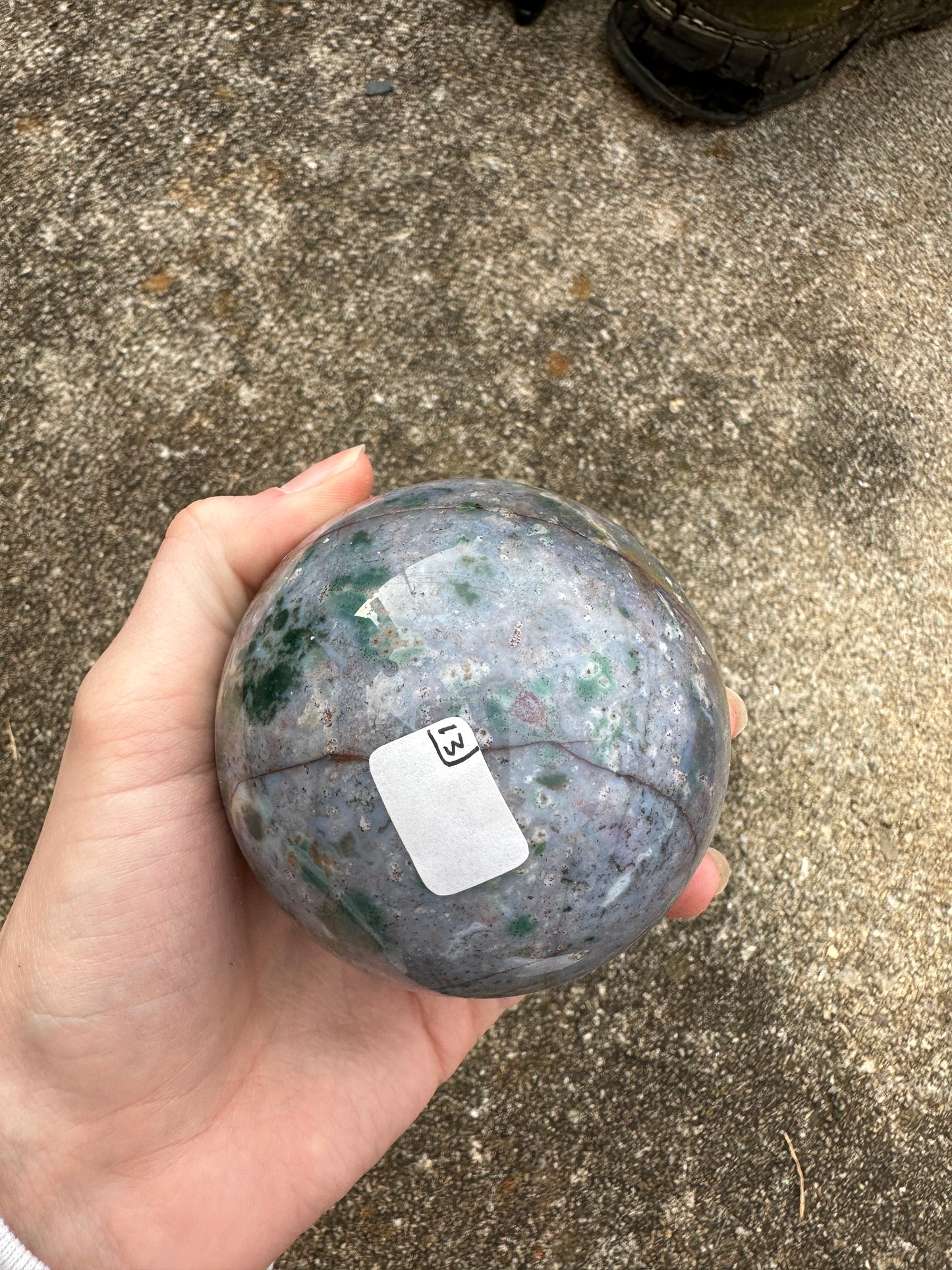 Ocean Jasper sphere #13