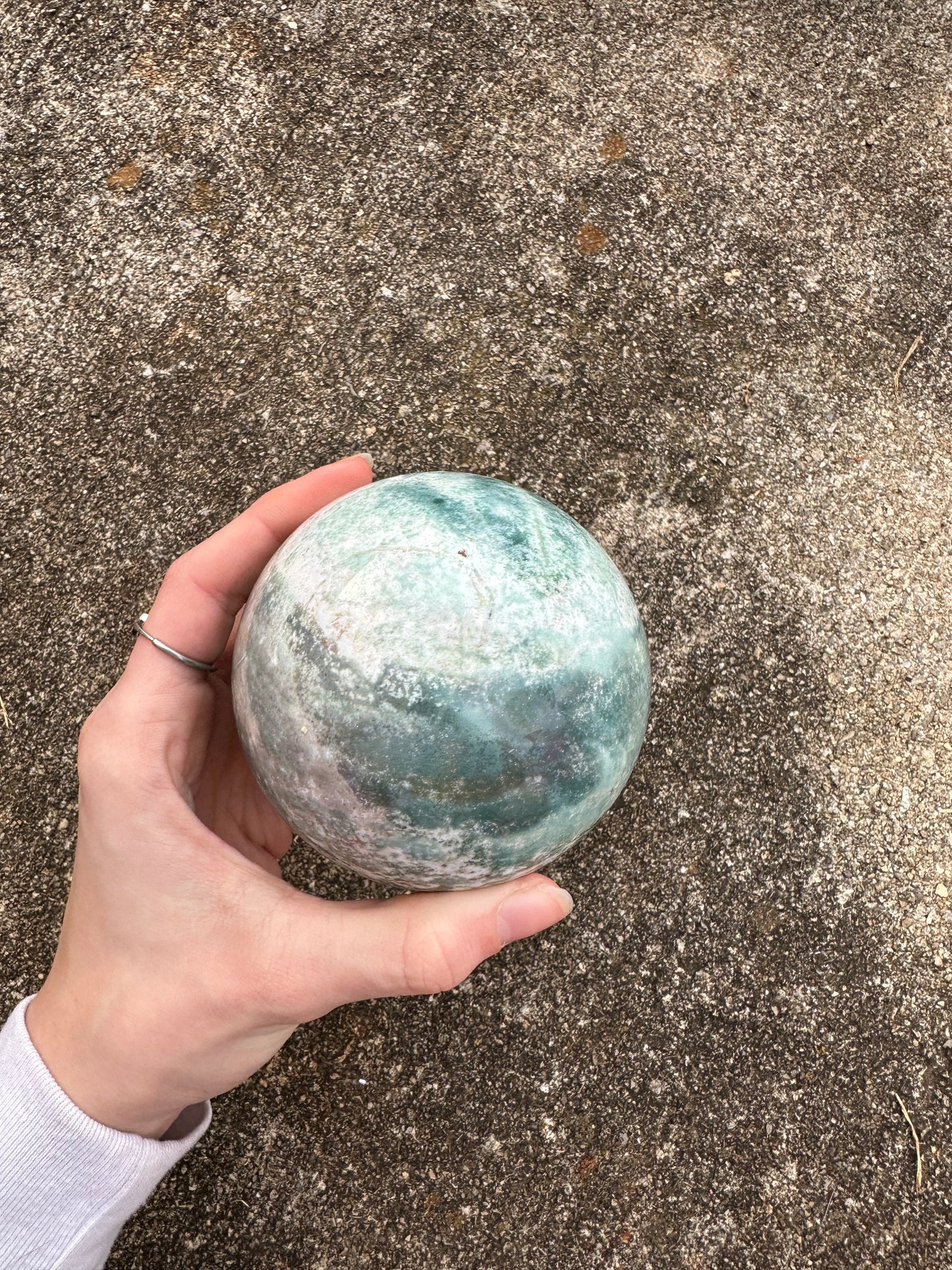 Ocean Jasper sphere #18