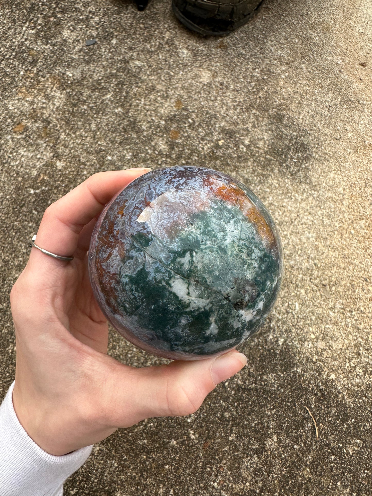 Ocean Jasper sphere #11