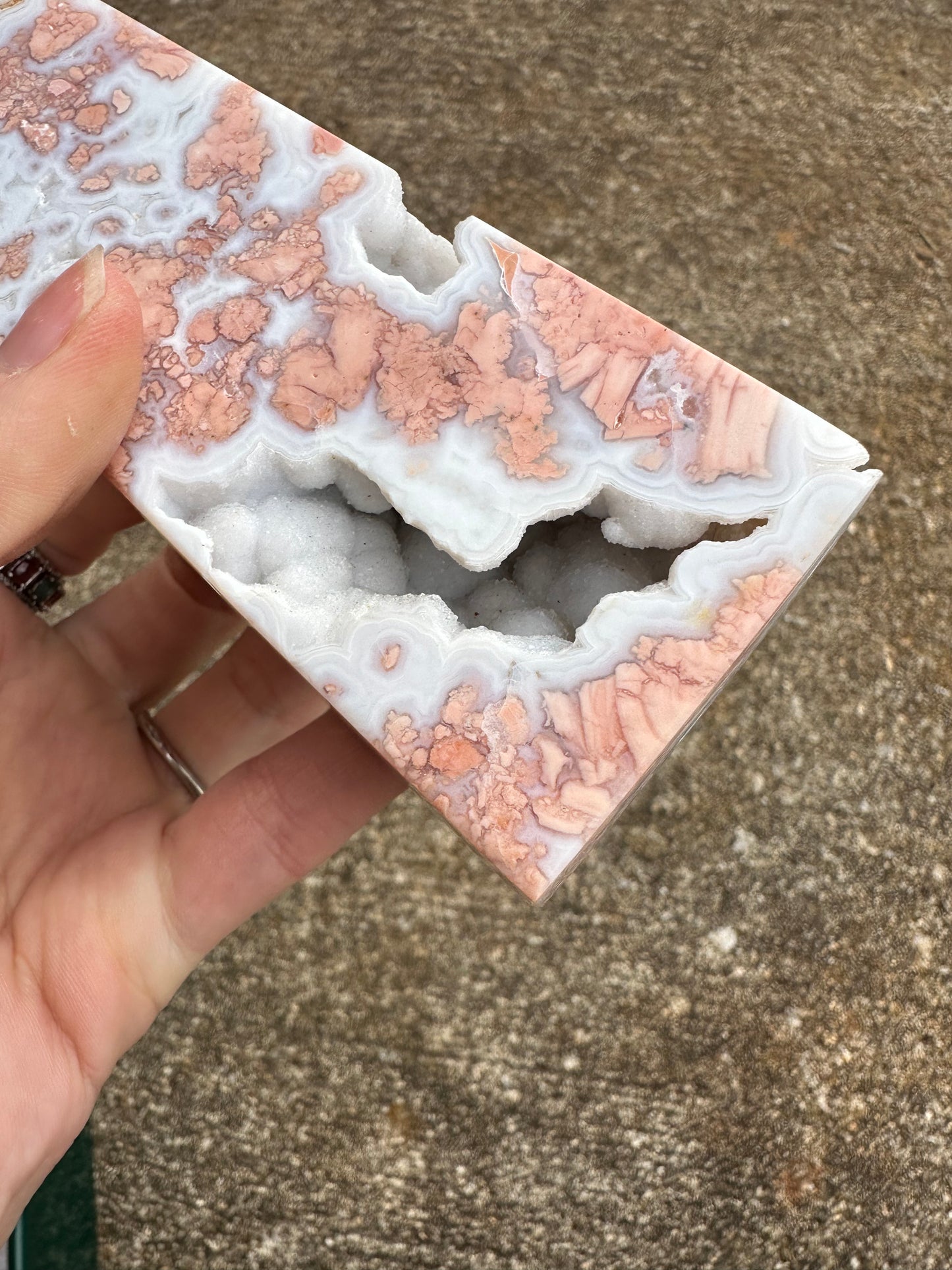 Cotton Candy Agate Tower #7