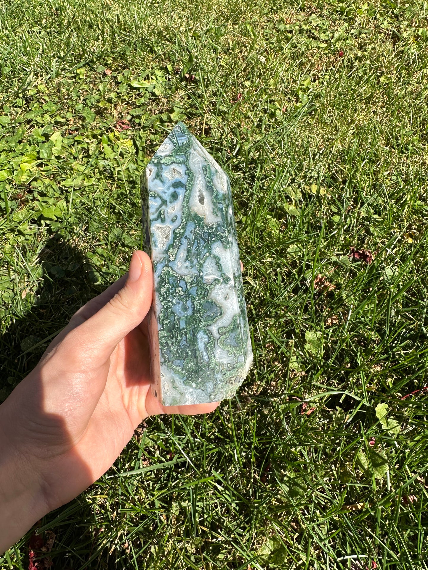 Moss Agate tower #7