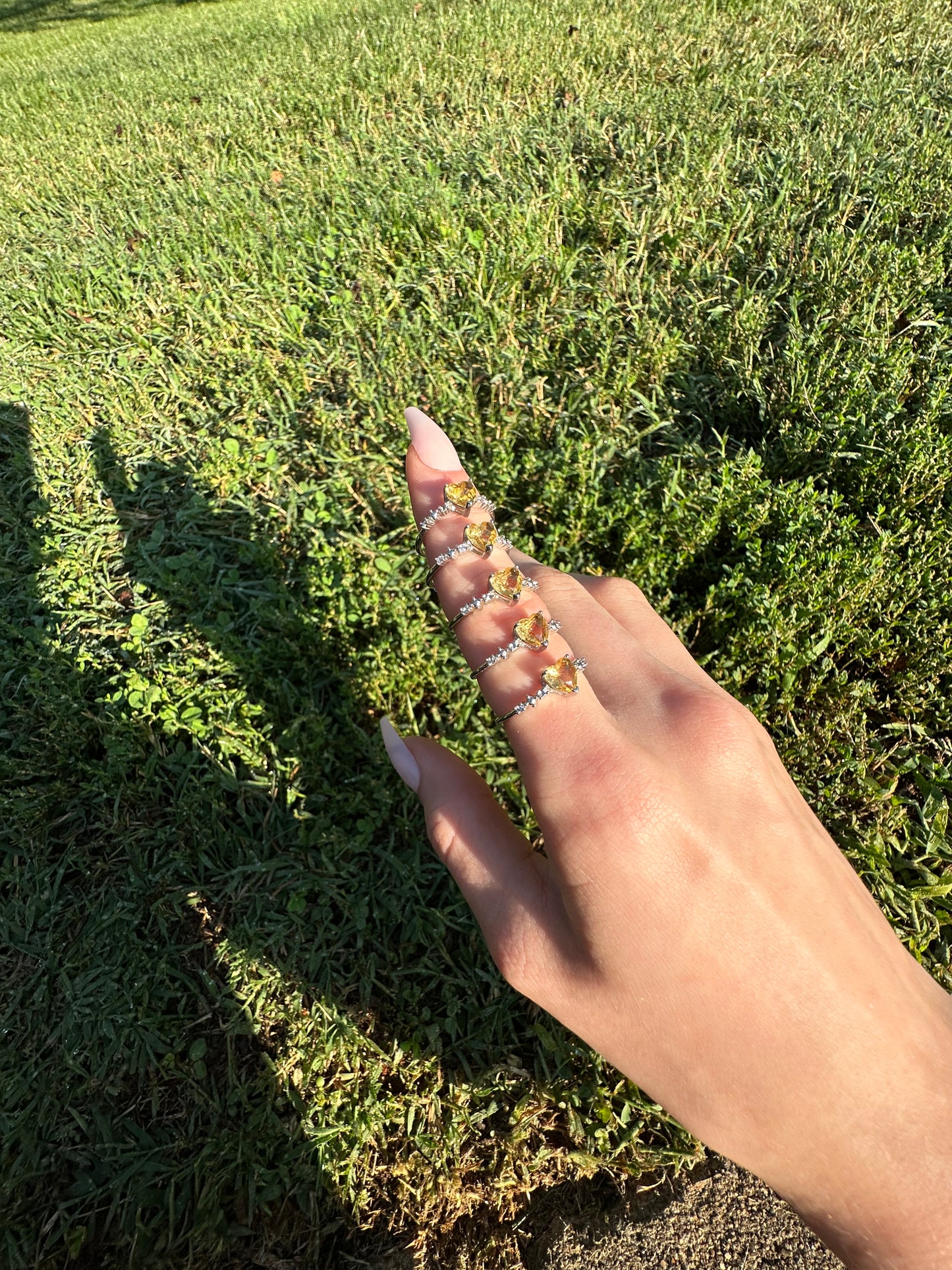 Citrine ring