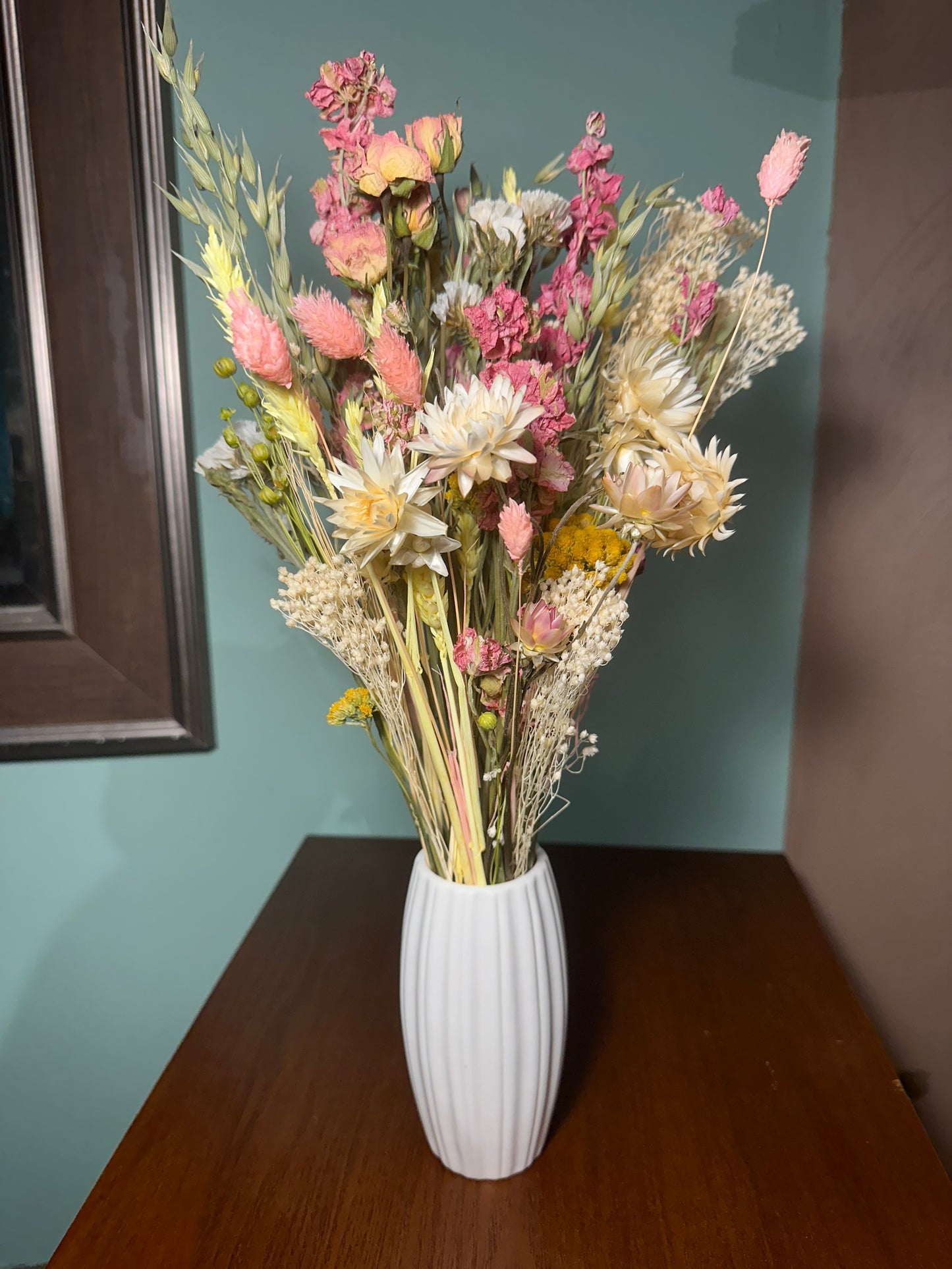 Pink Lemonade Dried Bouquet