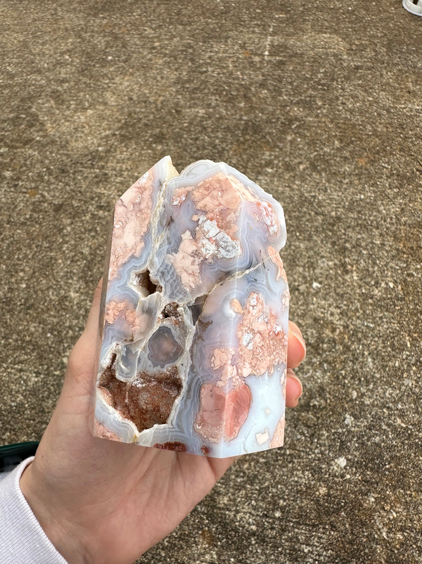 Cotton Candy Agate Tower #17