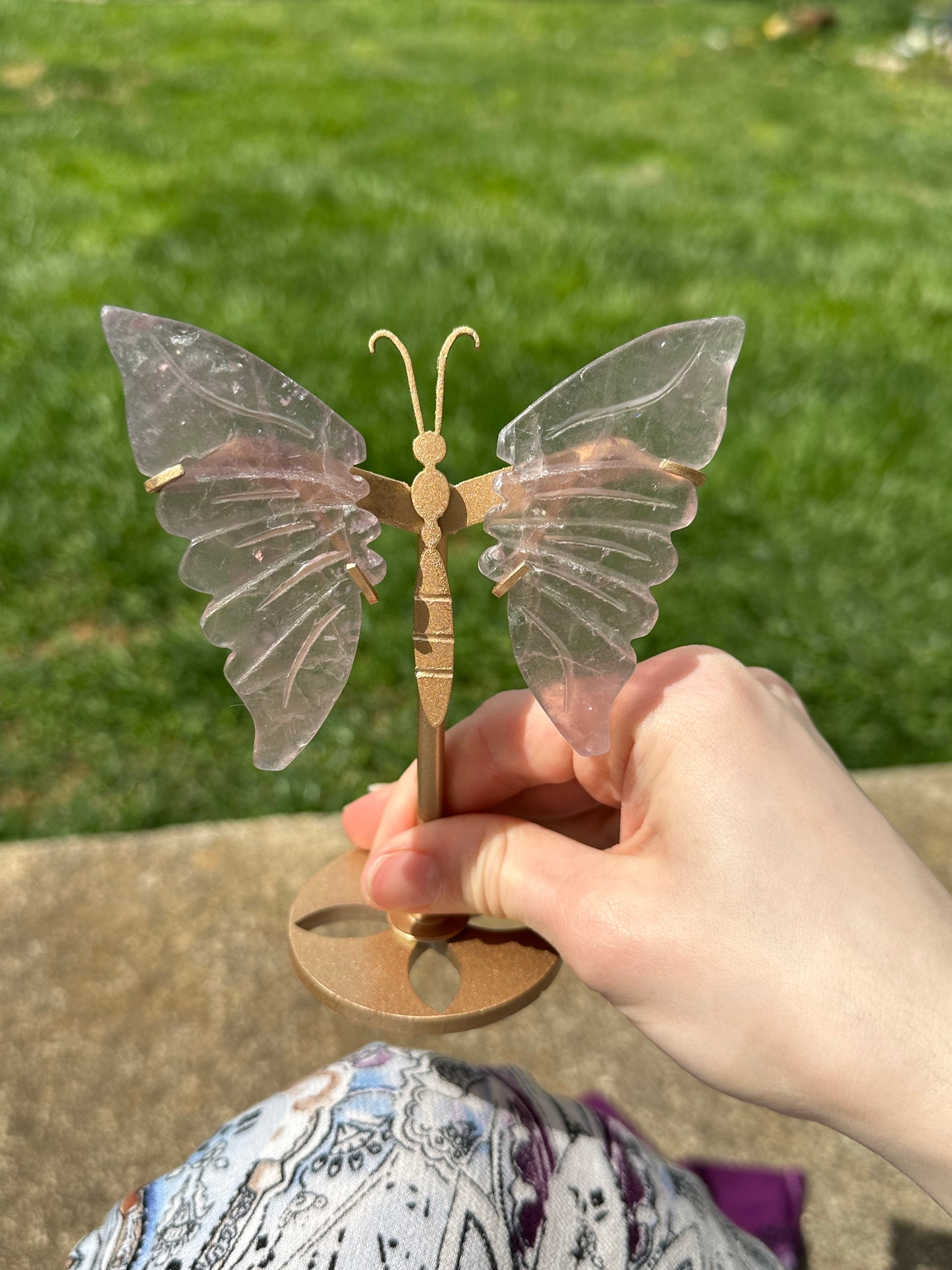 Fluorite Butterfly w/ Stand #9