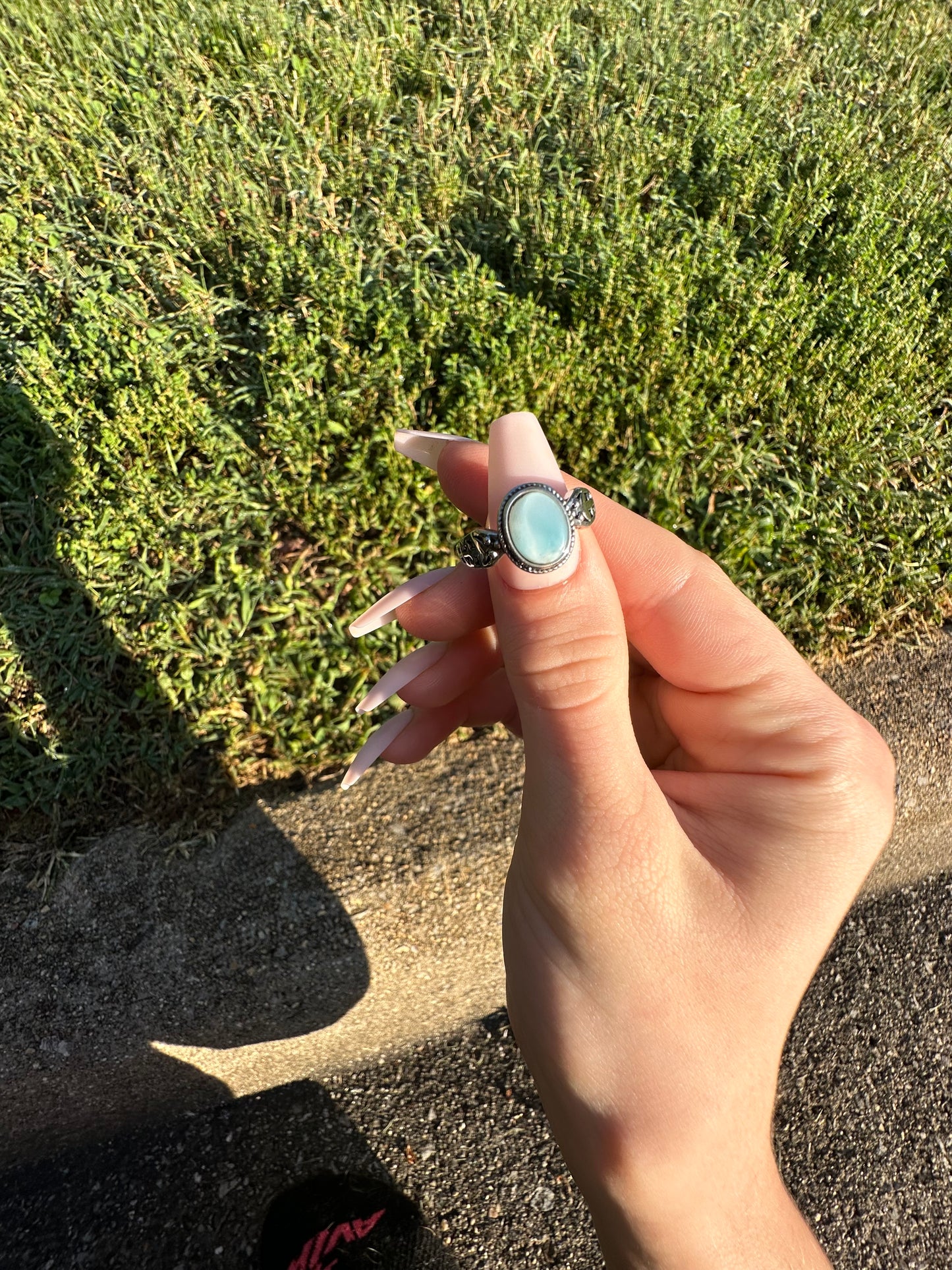 Larimar ring