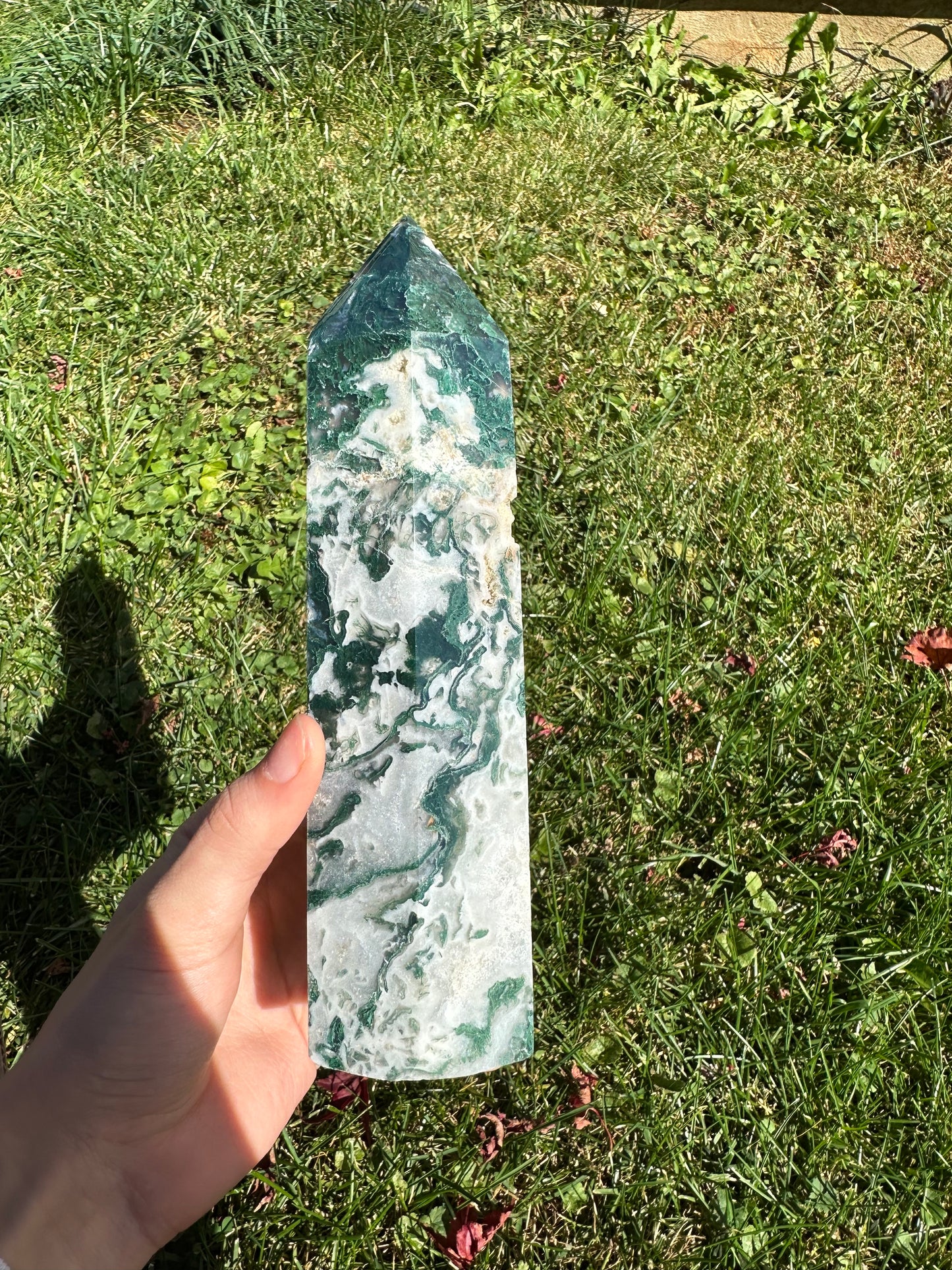 Moss Agate tower #10