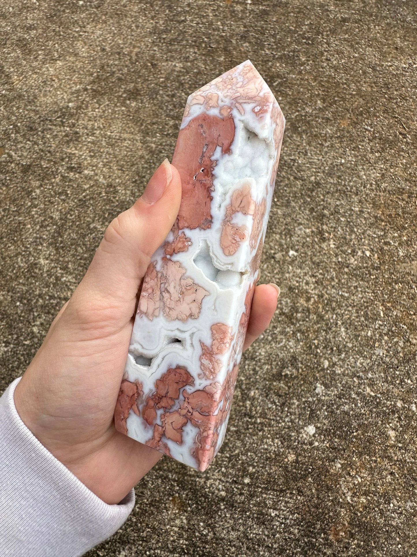 Cotton Candy Agate Tower #11