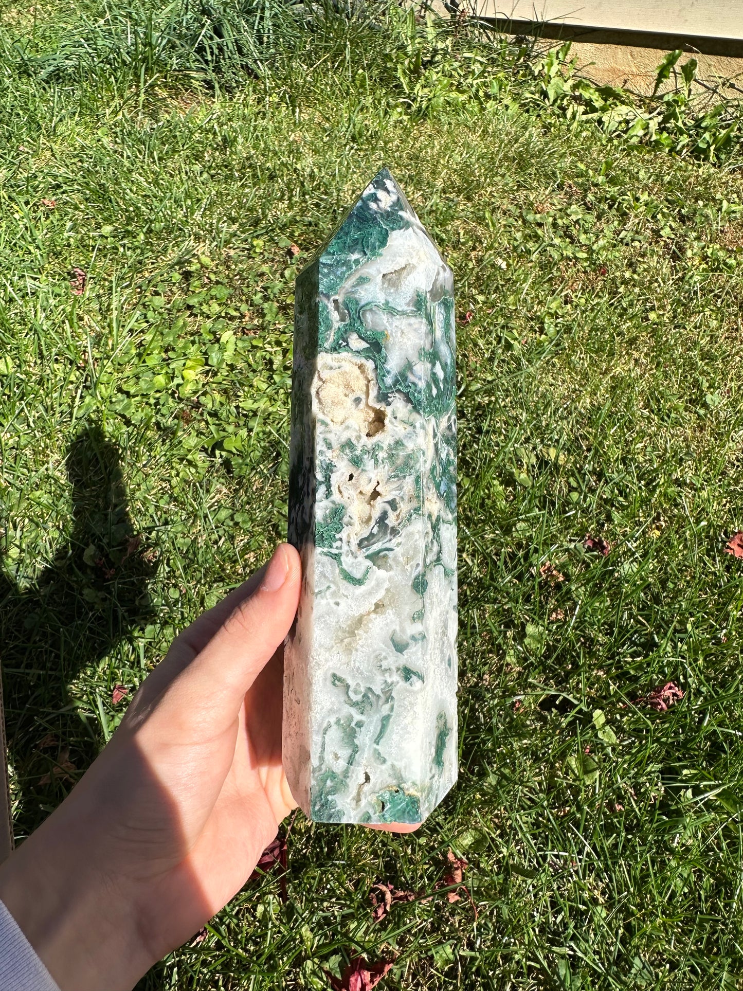 Moss Agate tower #10