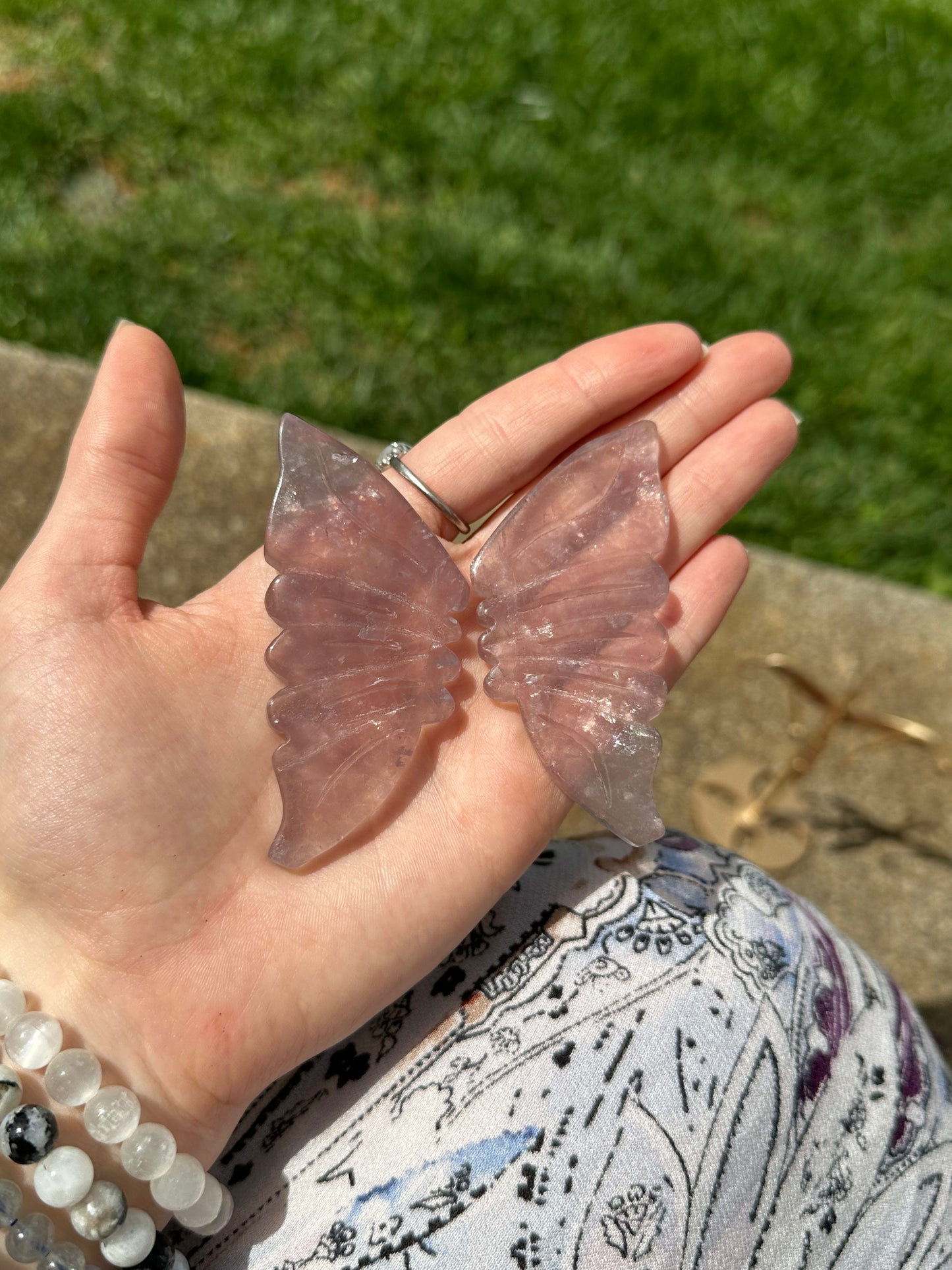 Fluorite Butterfly w/ Stand #9