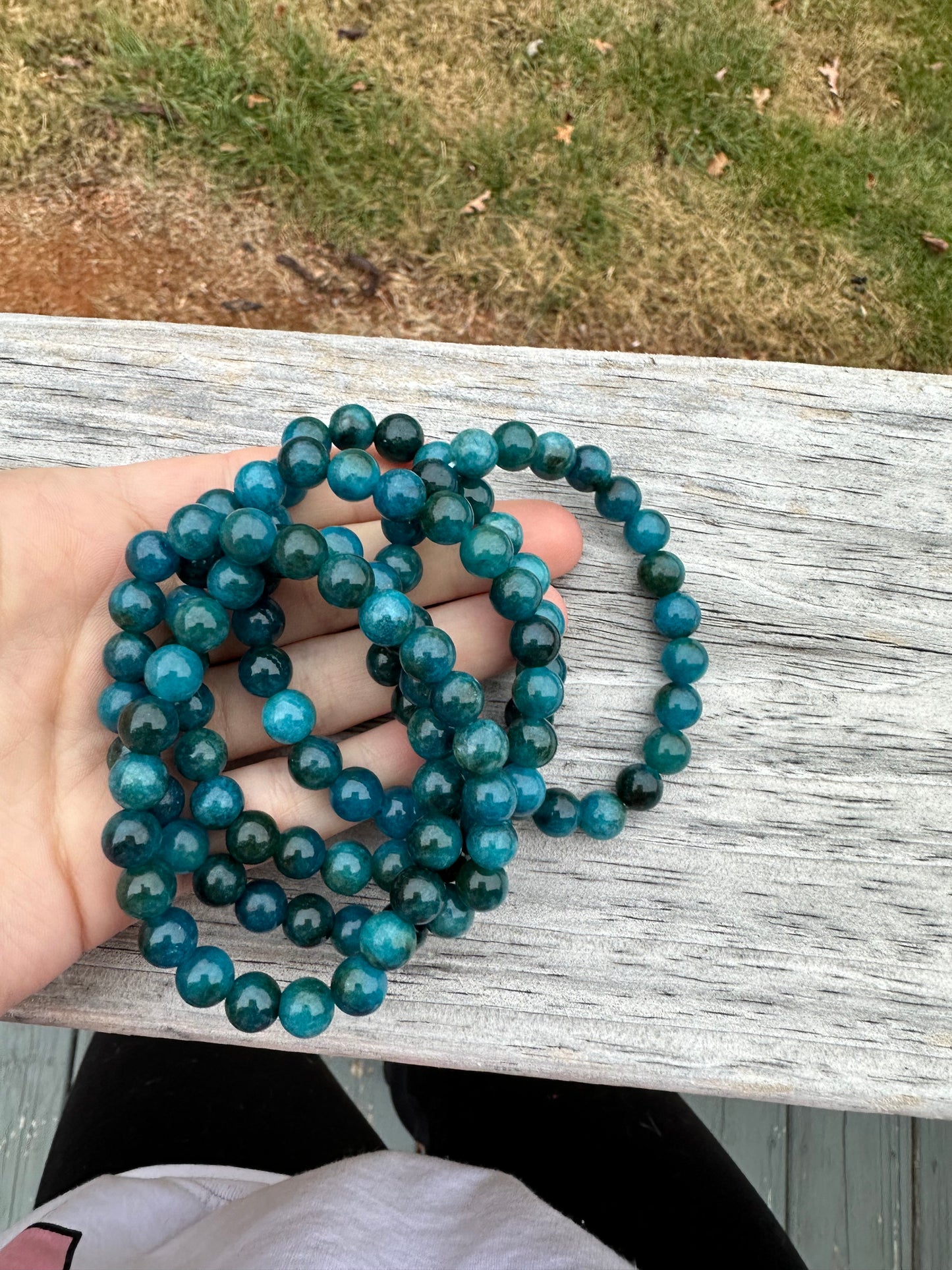 Blue Apatite Bracelet