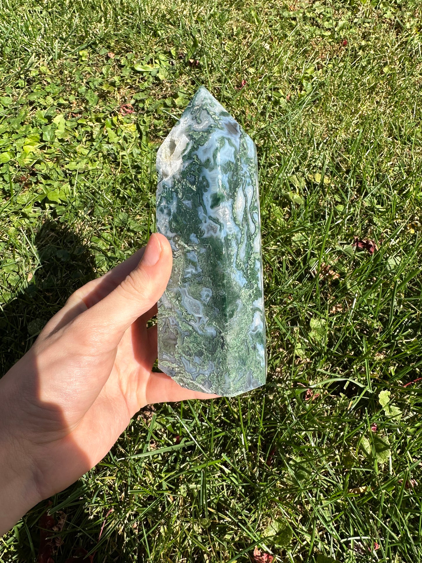 Moss Agate tower #7