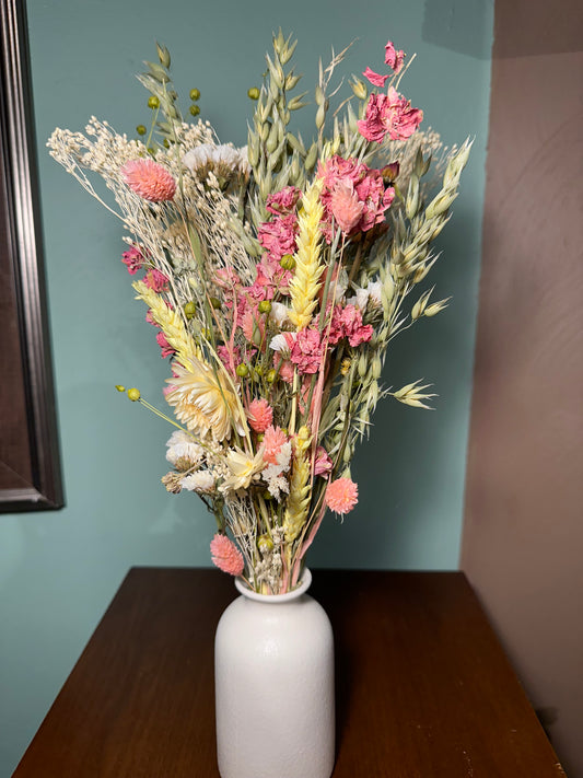 Pink Lemonade Dried Bouquet