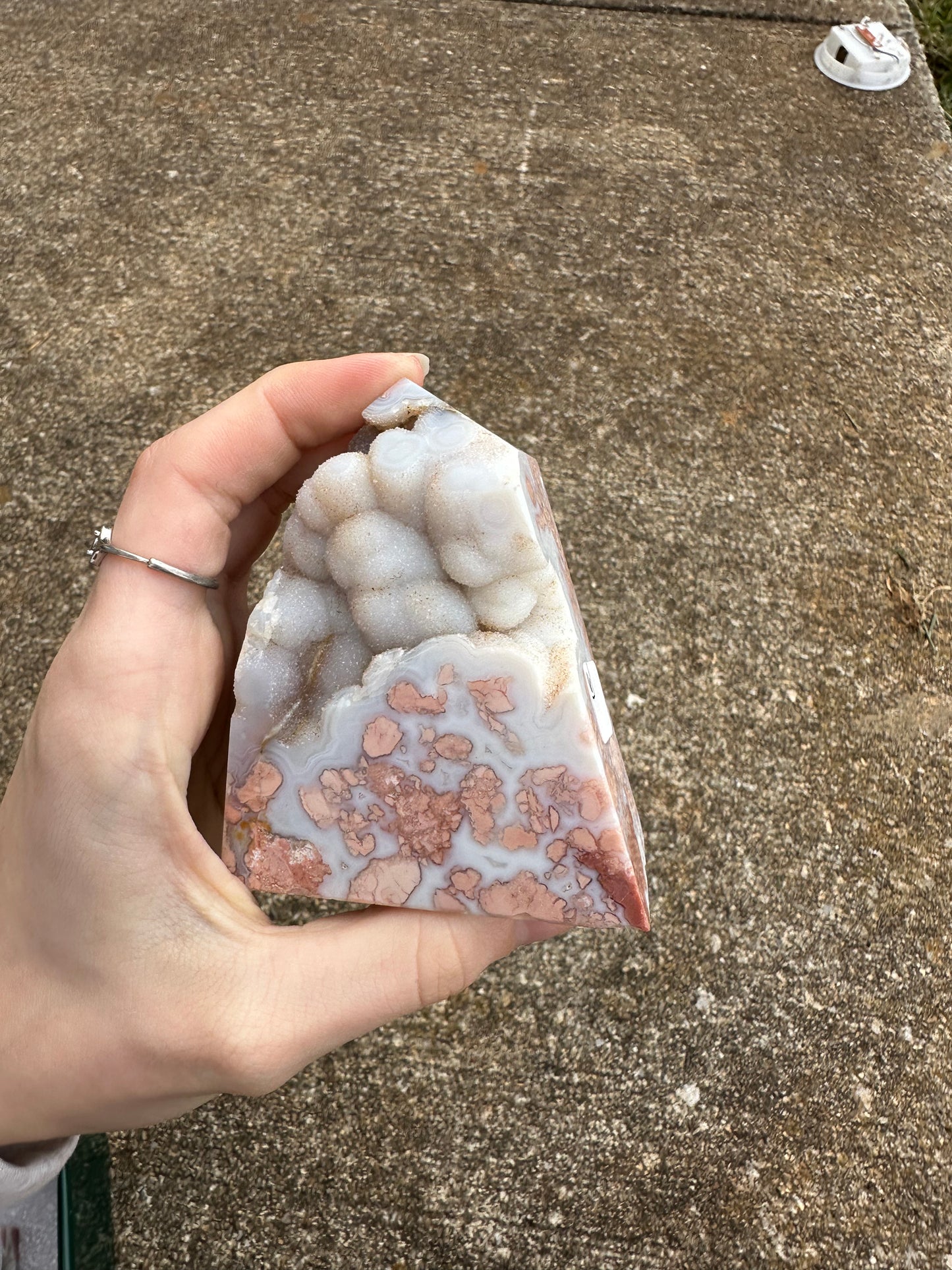 Cotton Candy Agate Tower #16