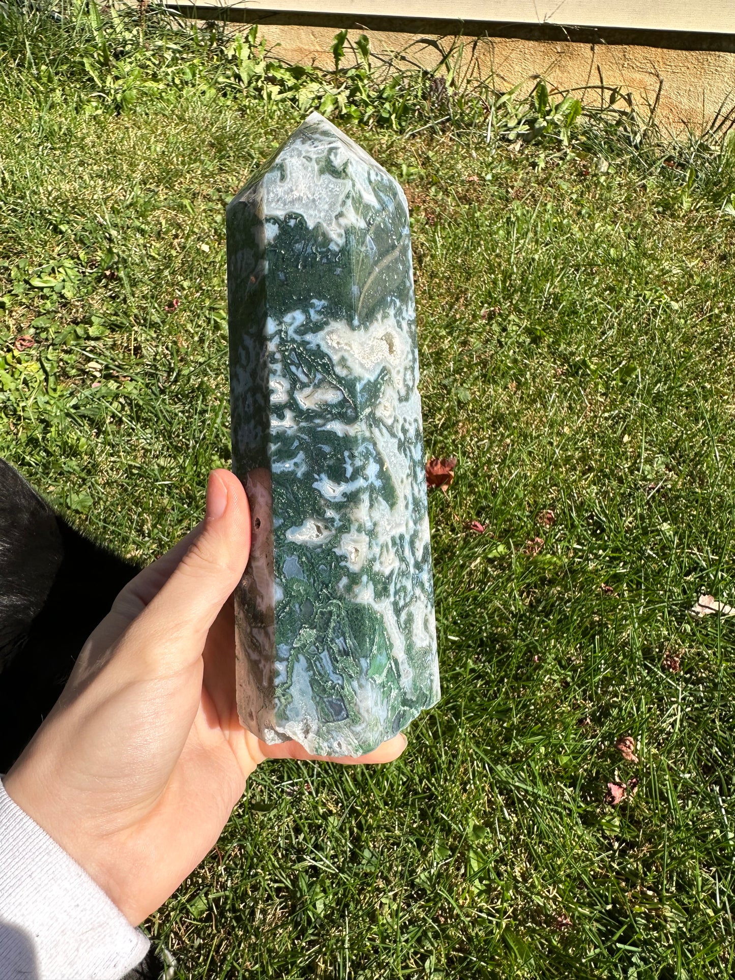 Moss Agate tower #9