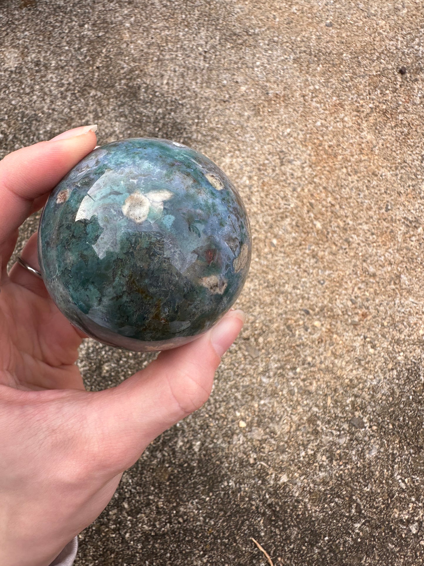 Ocean Jasper sphere #6