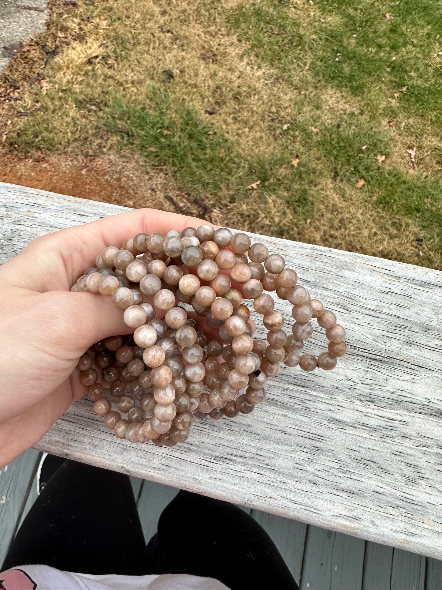 Black Sunstone Bracelet