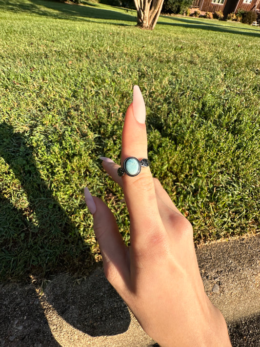 Larimar ring