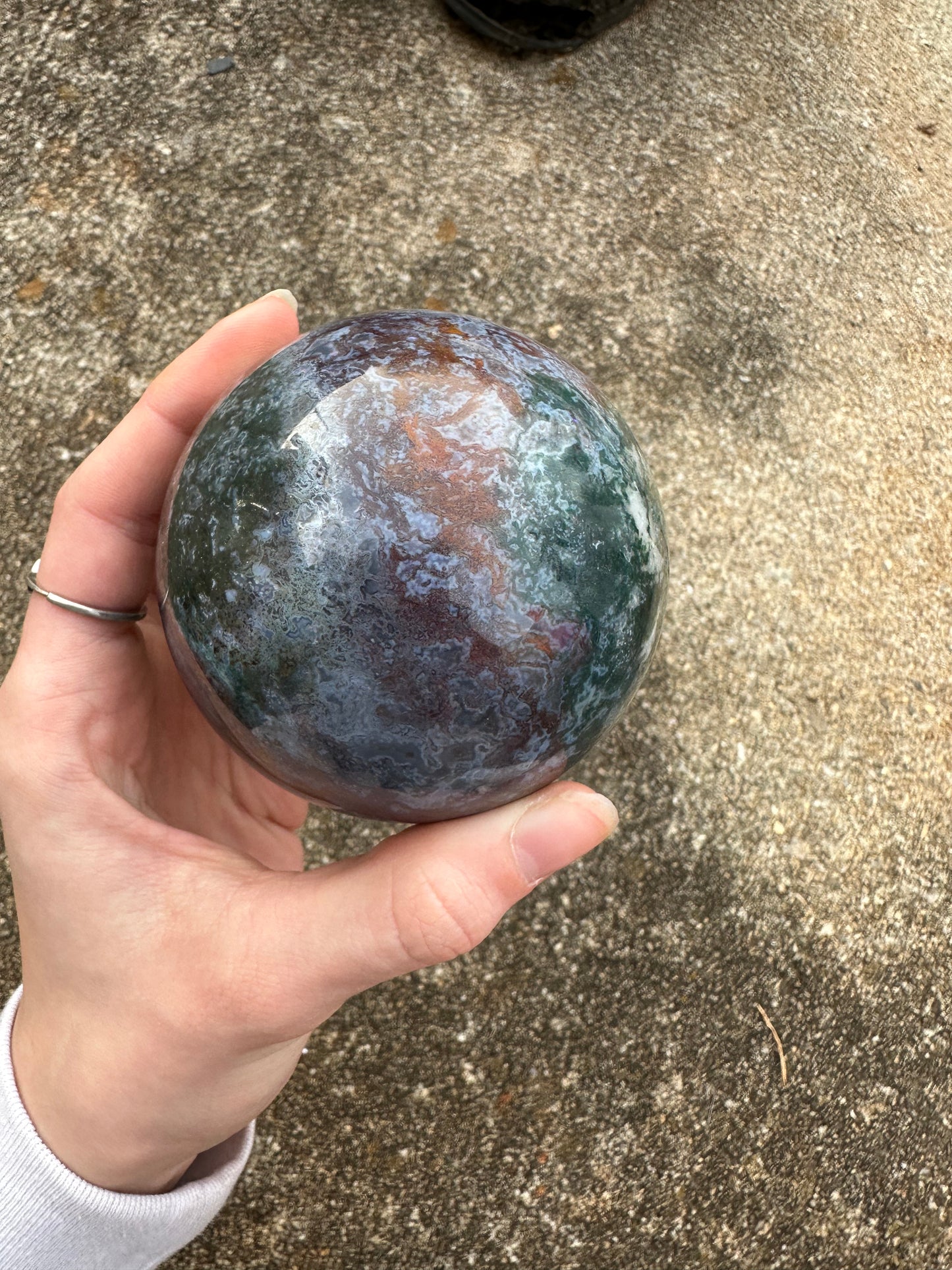 Ocean Jasper sphere #11