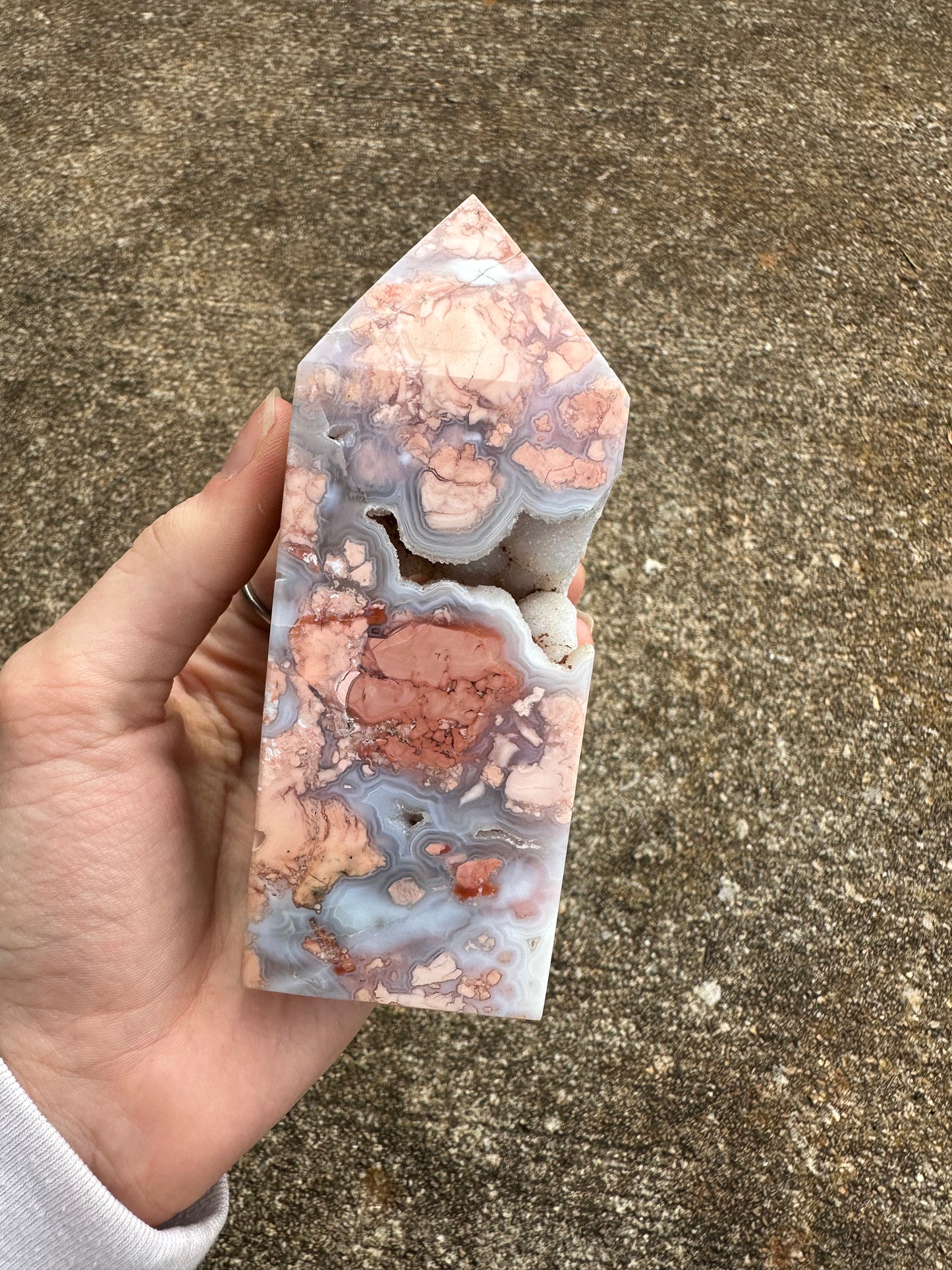 Cotton Candy Agate Tower #5