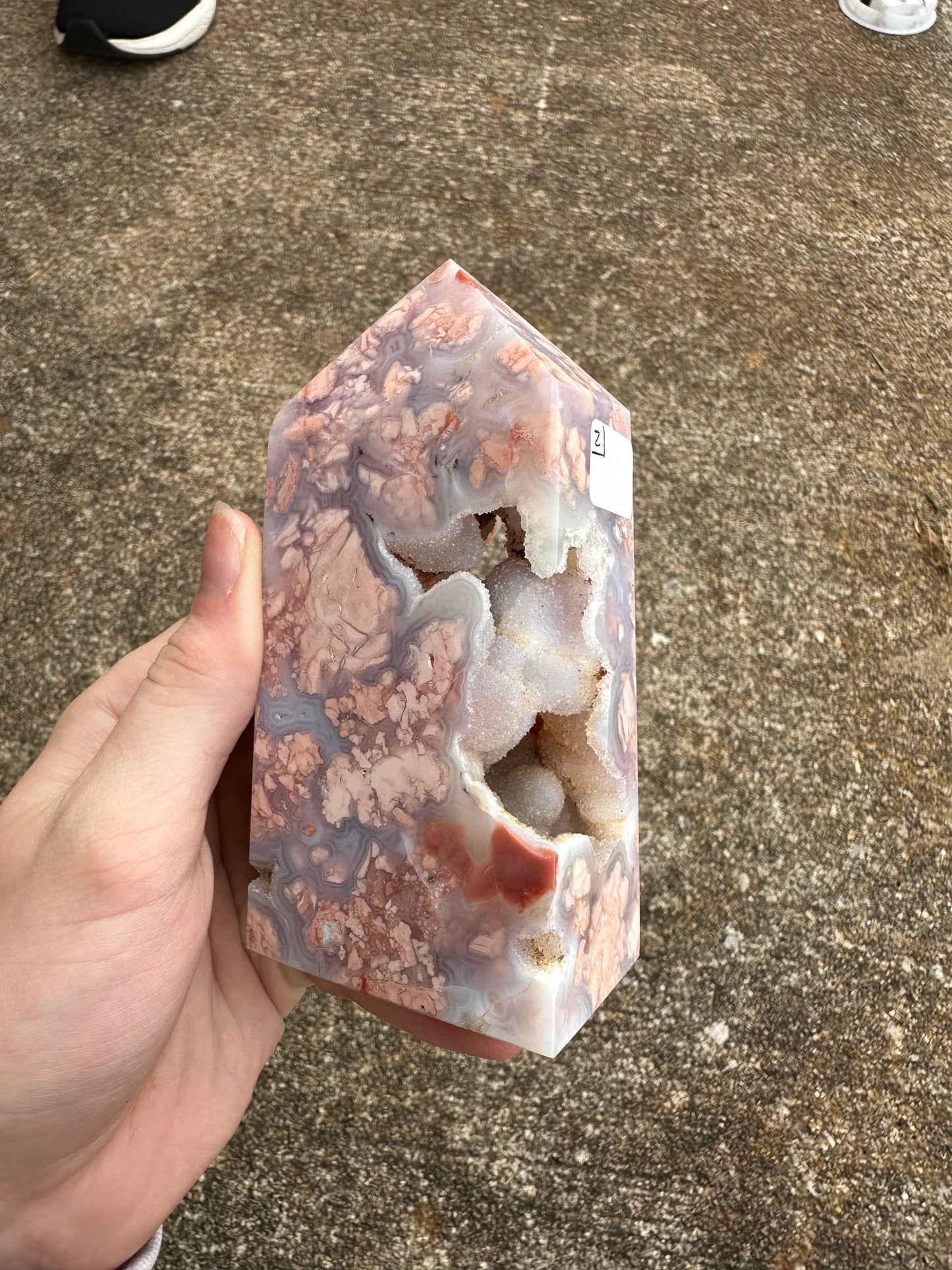 Cotton Candy Agate Tower #2