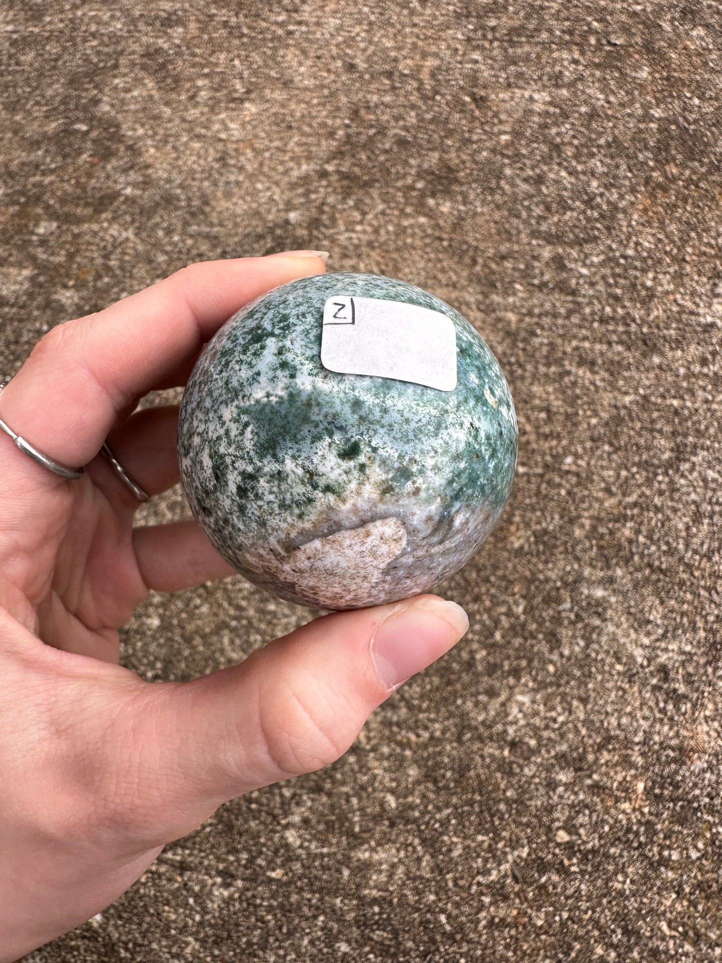 Ocean Jasper sphere #2