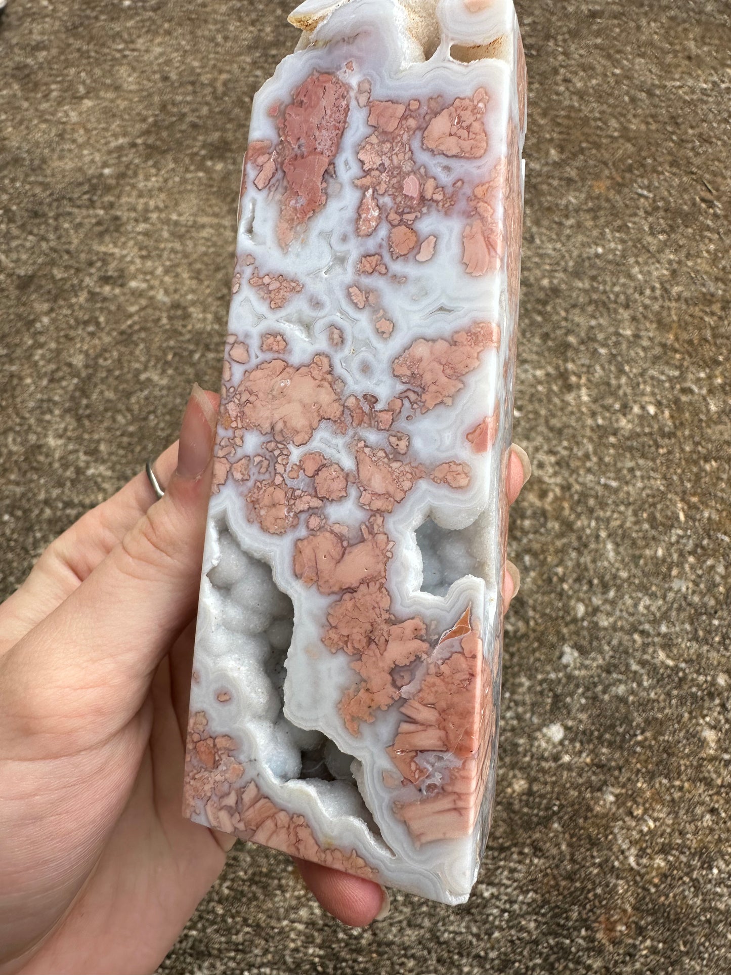 Cotton Candy Agate Tower #7