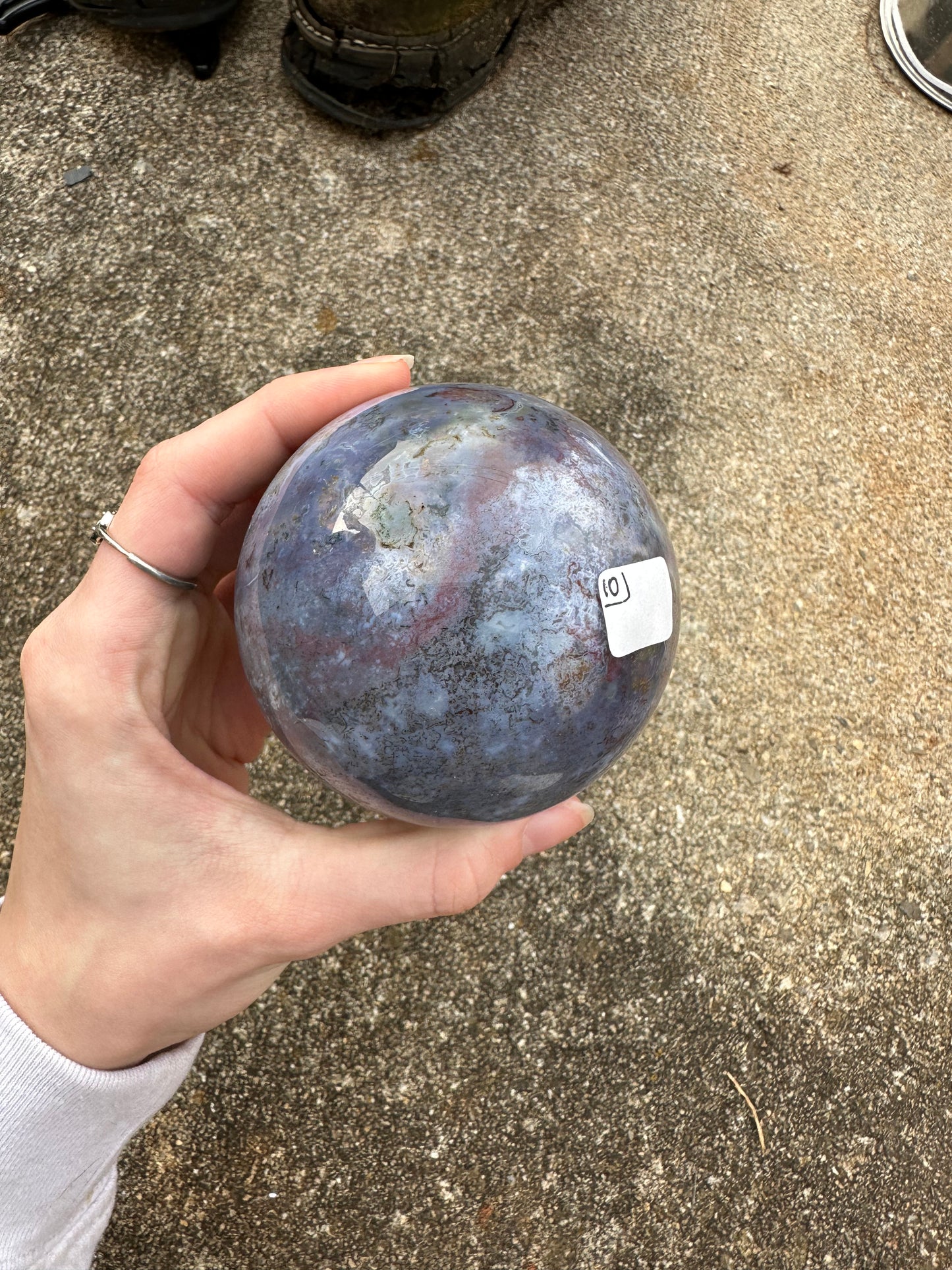 Ocean Jasper sphere #10