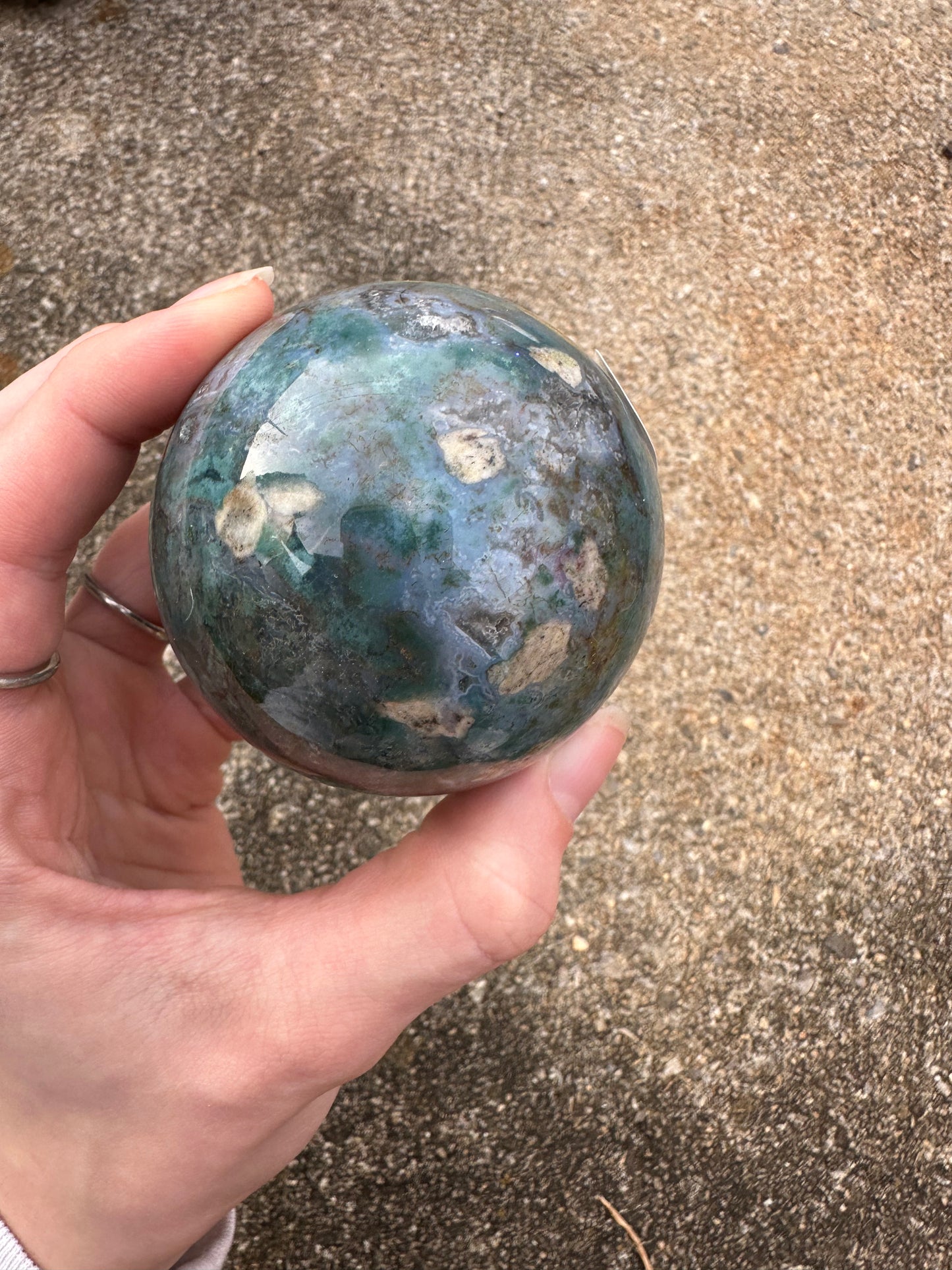 Ocean Jasper sphere #6