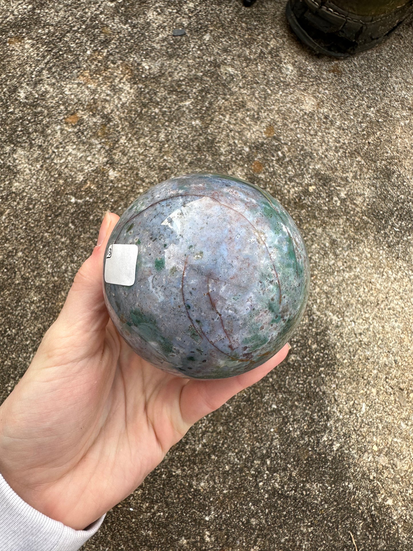 Ocean Jasper sphere #13