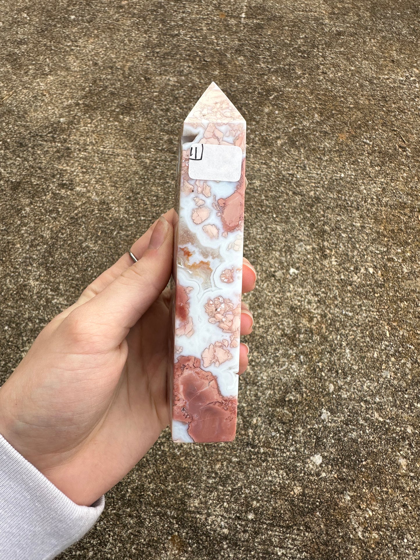 Cotton Candy Agate Tower #11