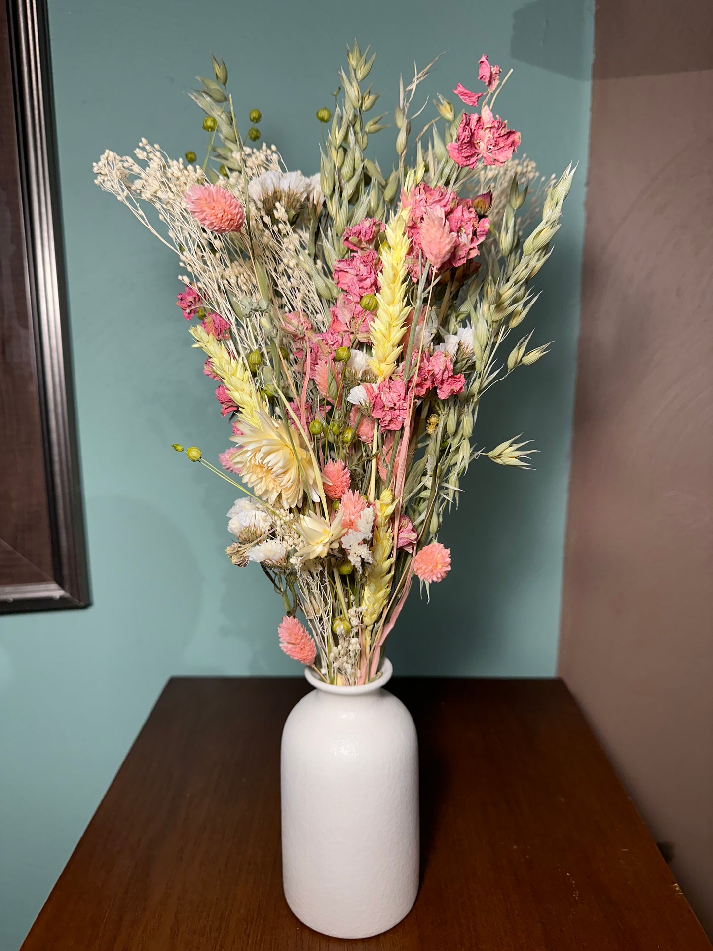 Pink Lemonade Dried Bouquet