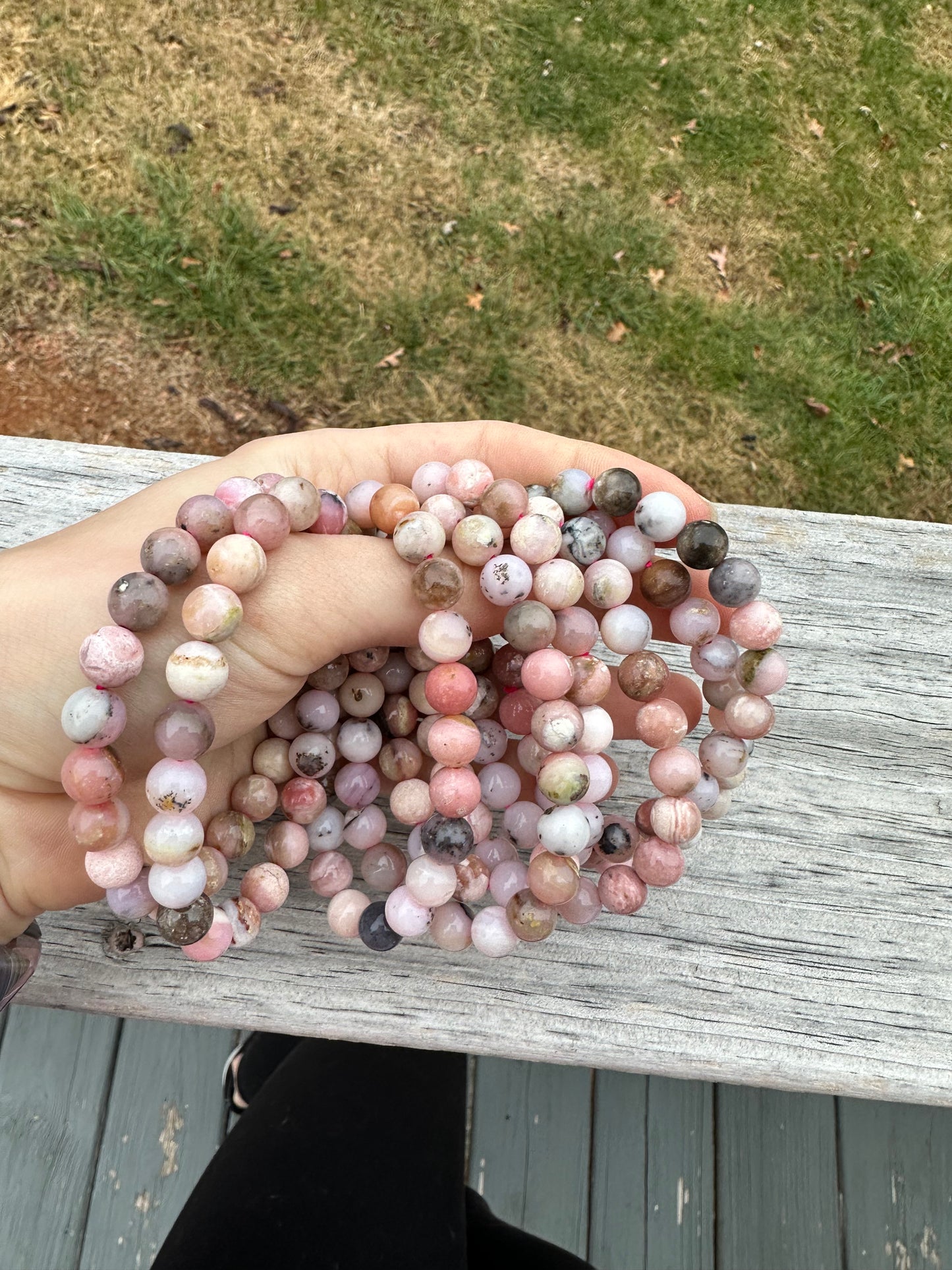 Pink Opal Bracelet