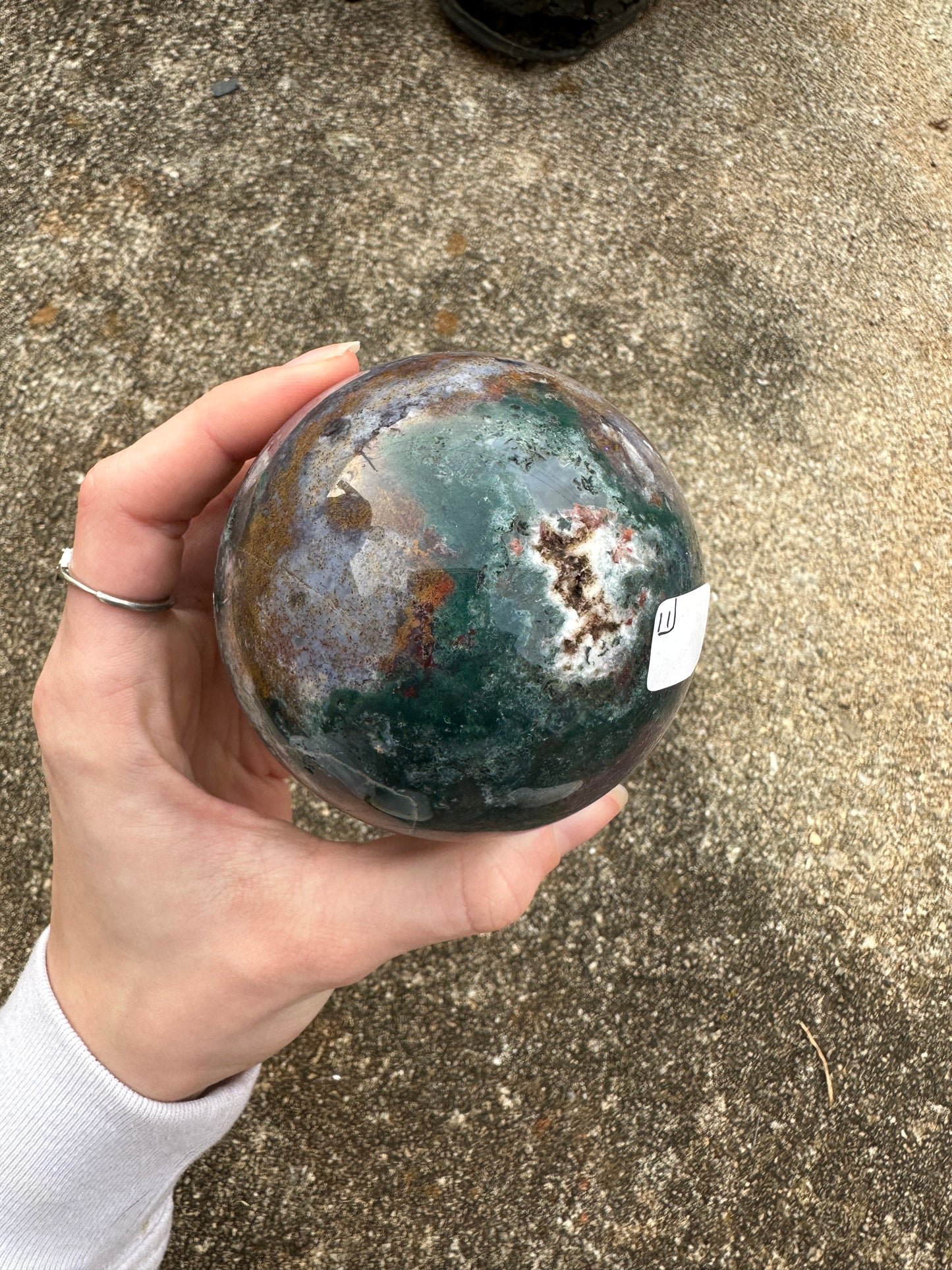 Ocean Jasper sphere #11