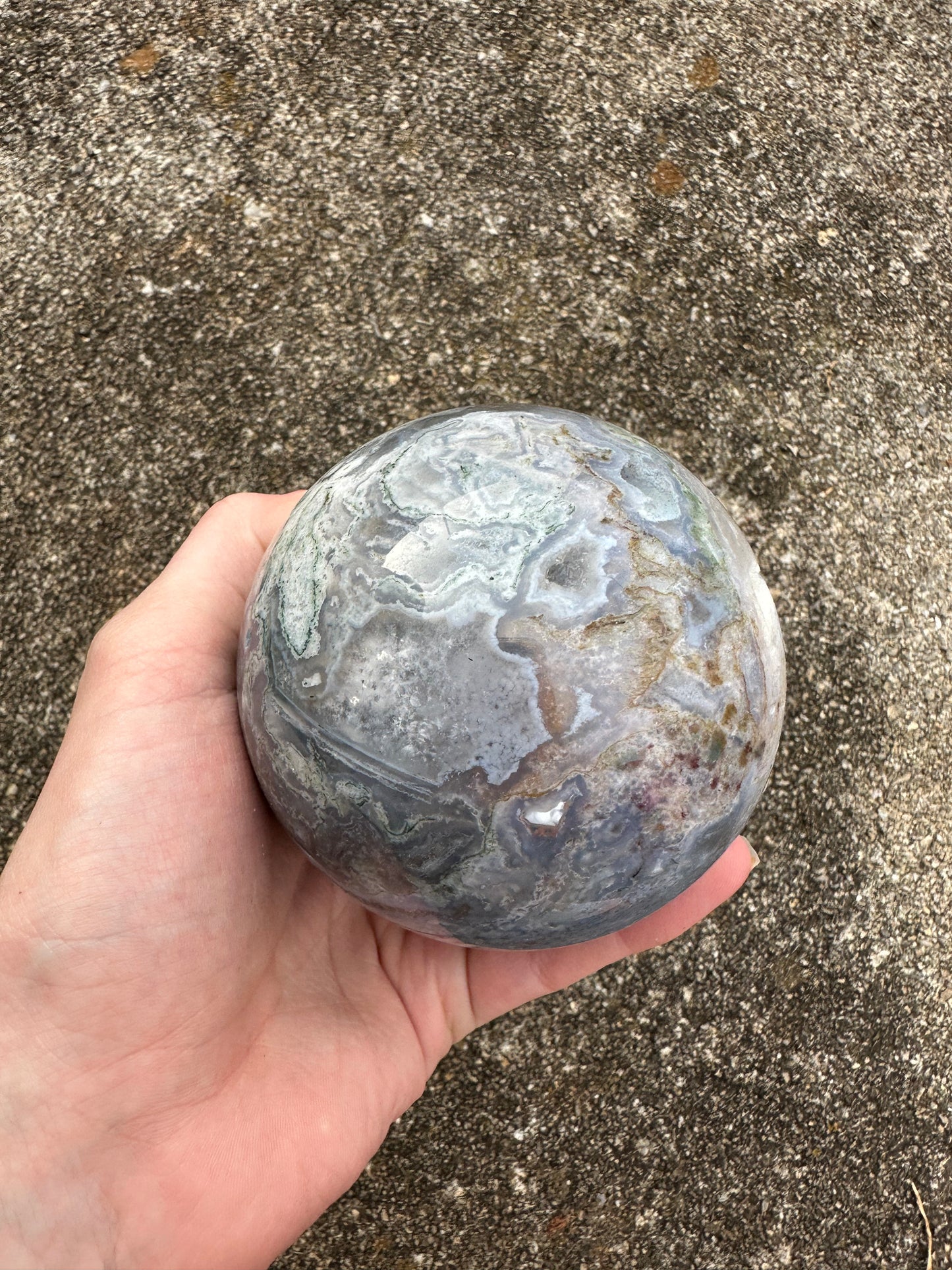 Ocean Jasper sphere #17