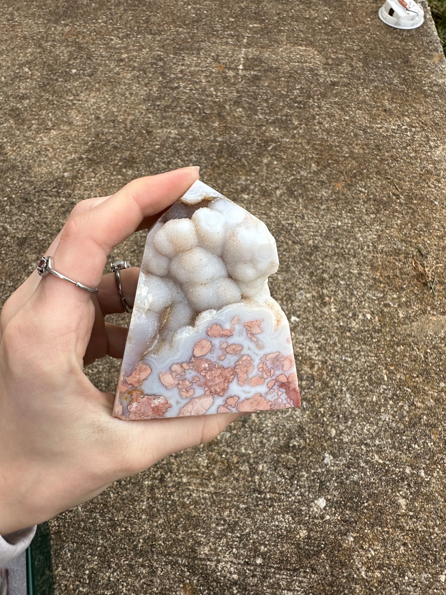 Cotton Candy Agate Tower #16