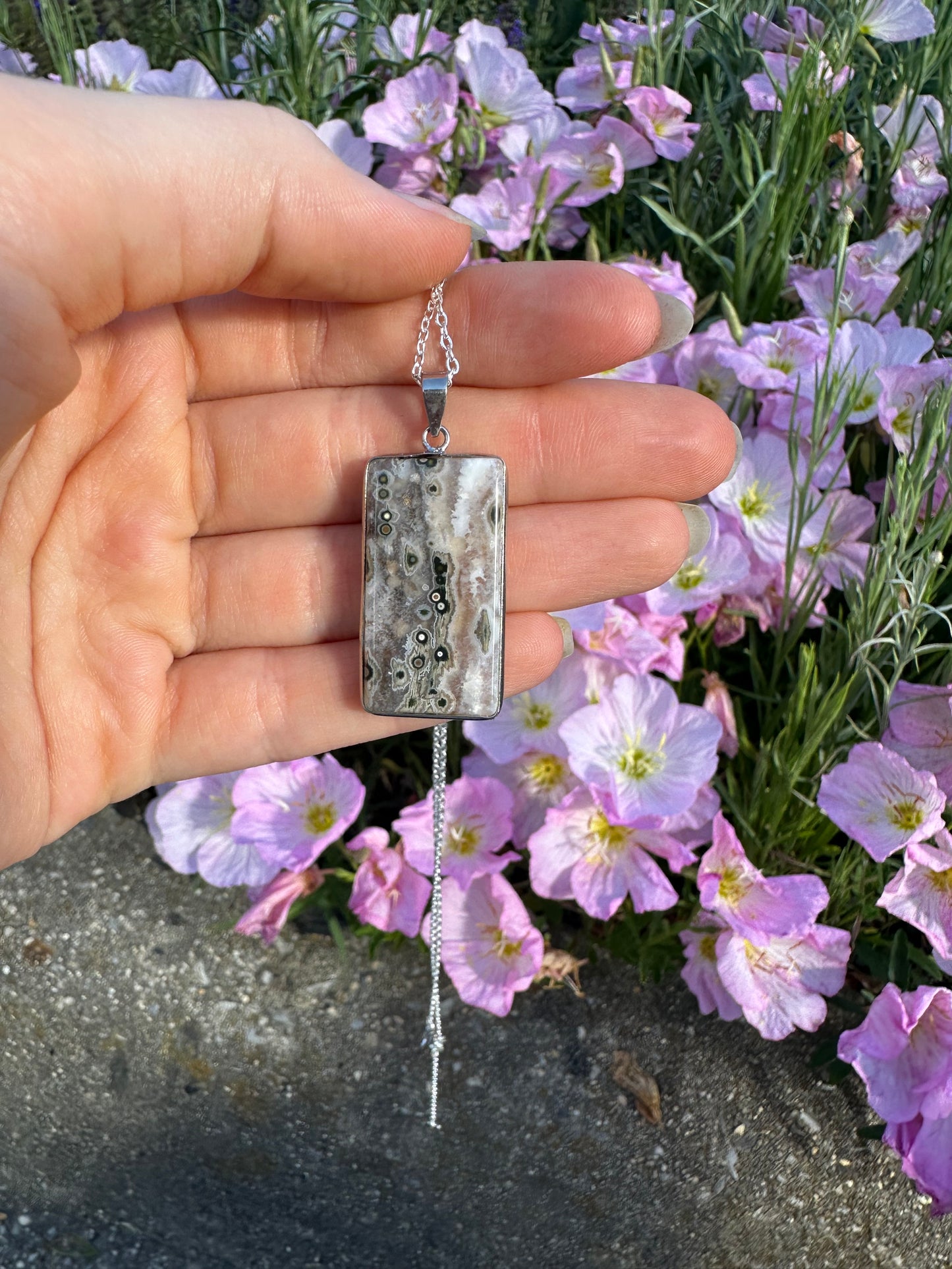Ocean Jasper Necklace #17