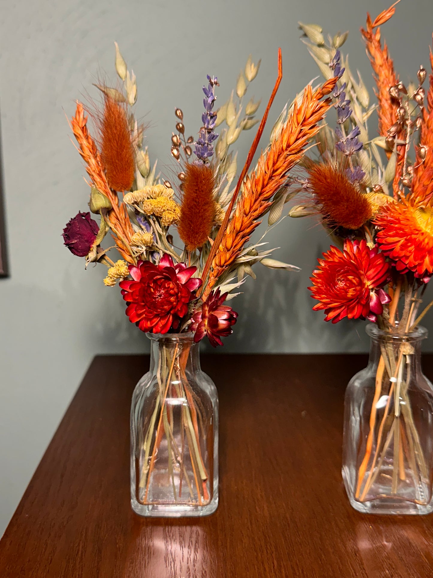 Autumn Dried Bud Vase