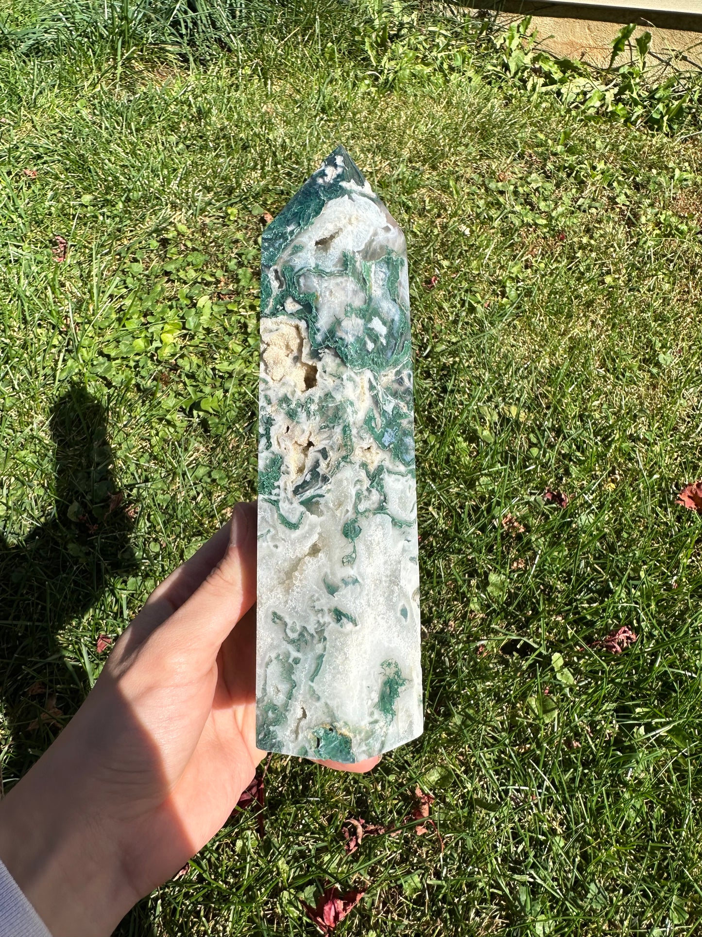 Moss Agate tower #10