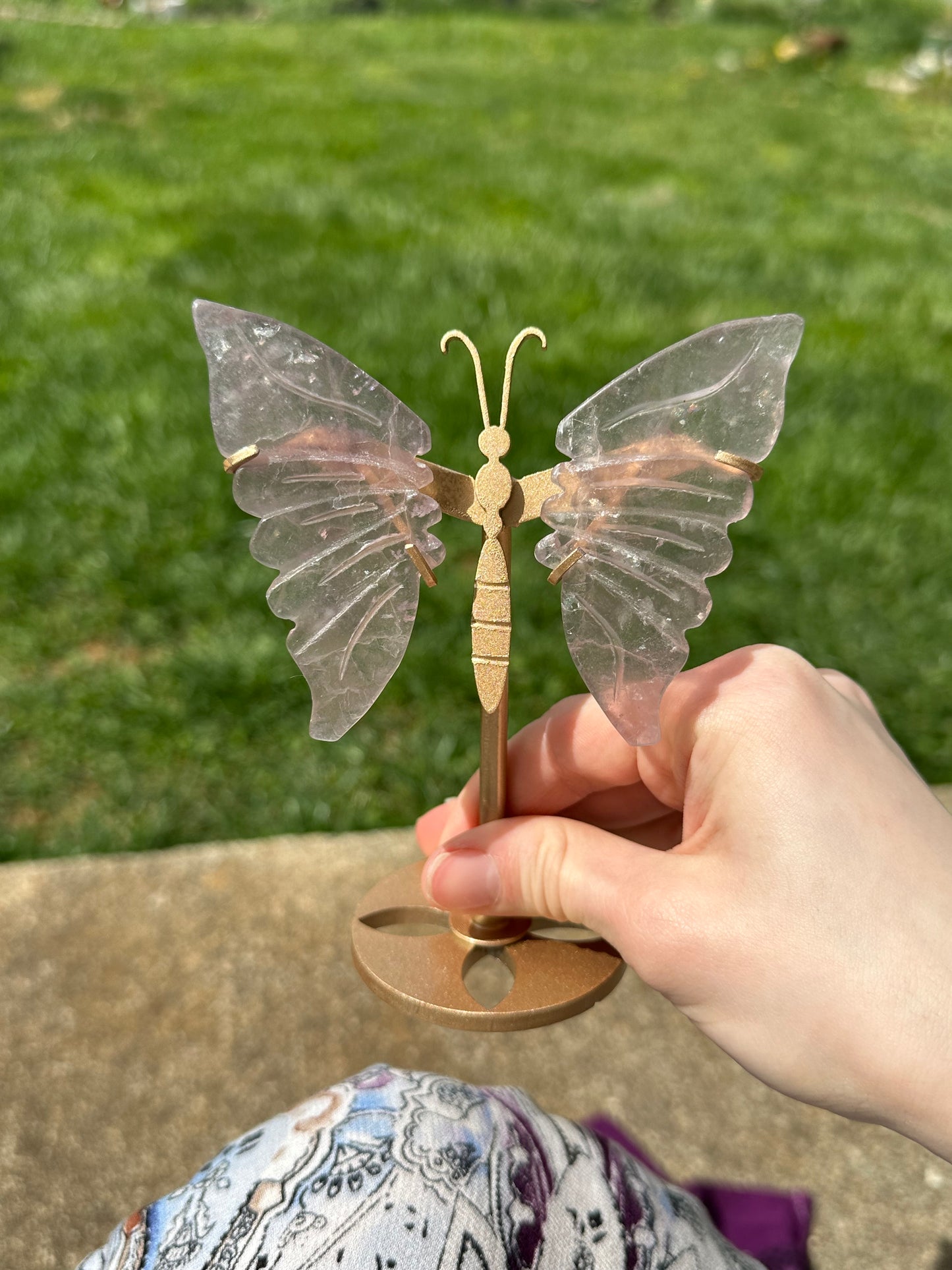 Fluorite Butterfly w/ Stand #9