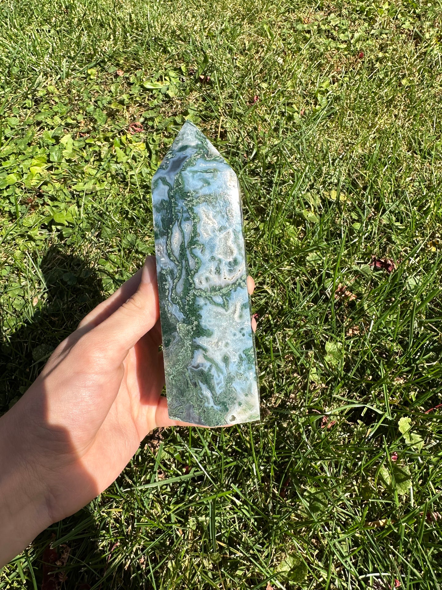 Moss Agate tower #7