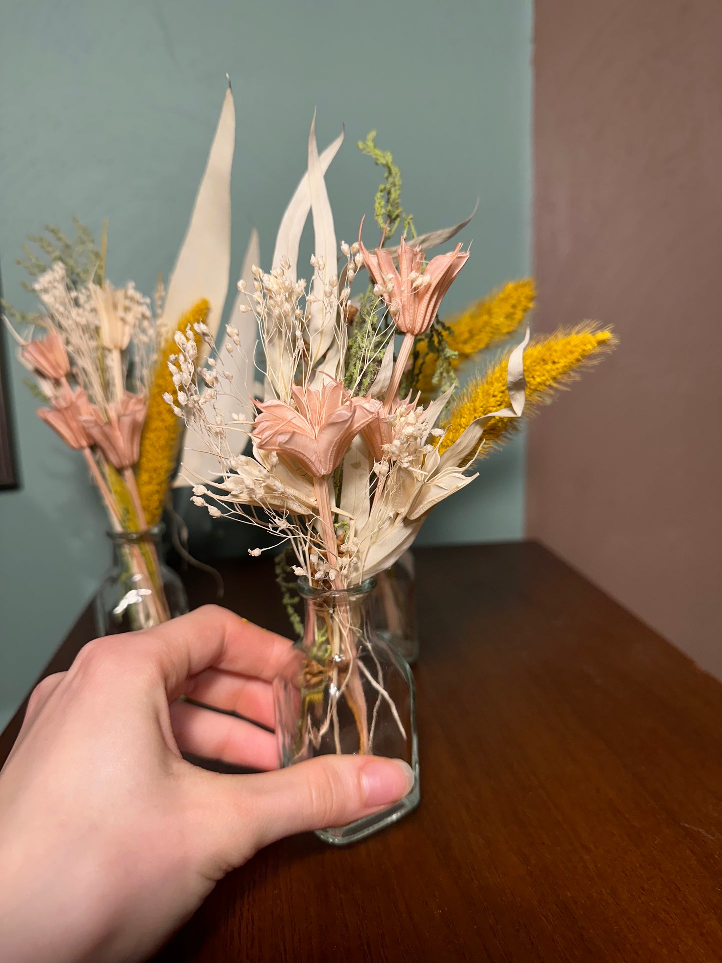 Spring Dried Bud Vase