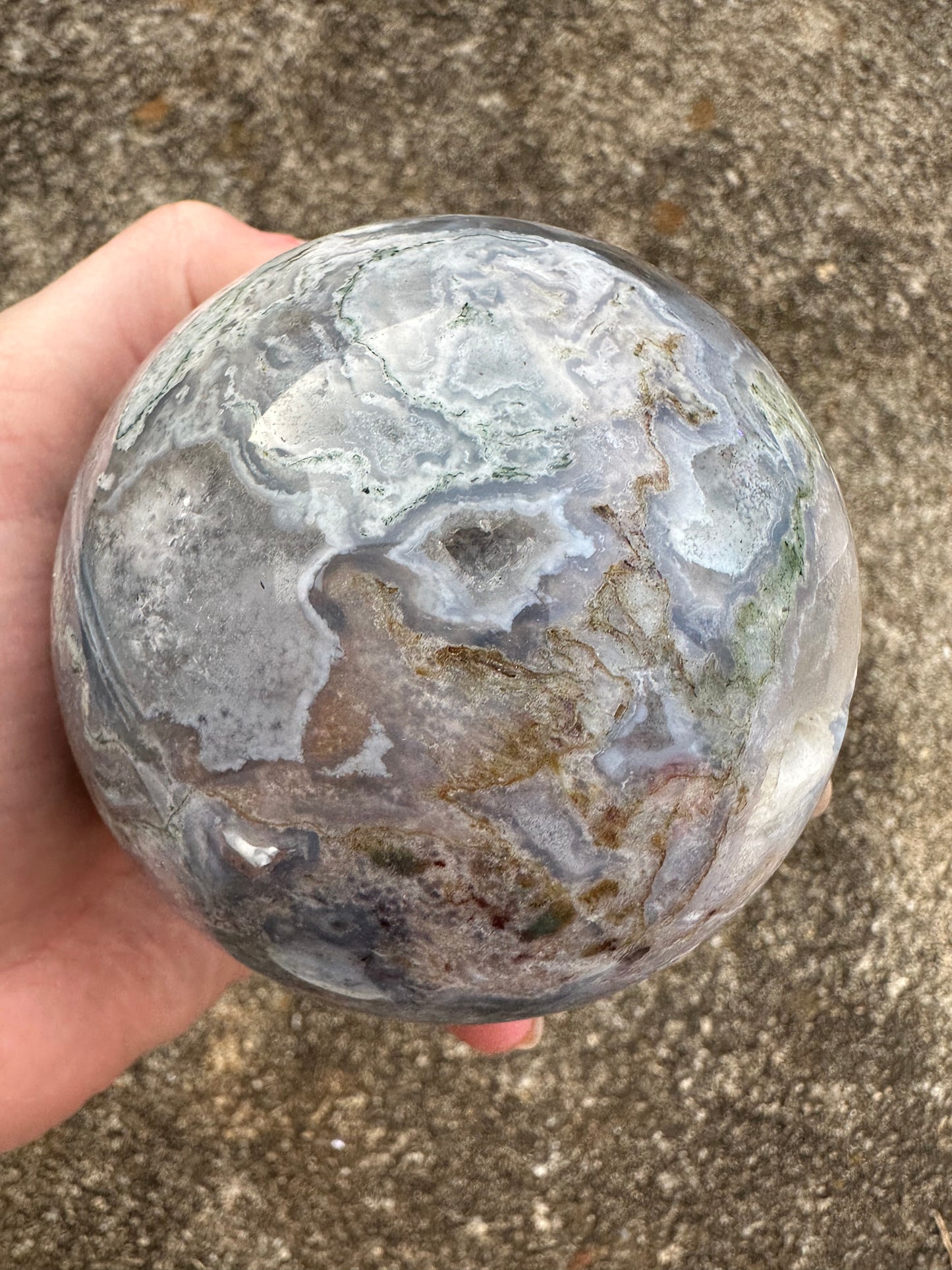 Ocean Jasper sphere #17