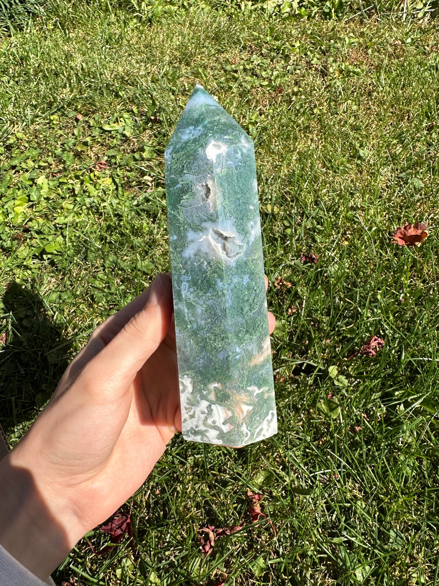 Moss Agate tower #6