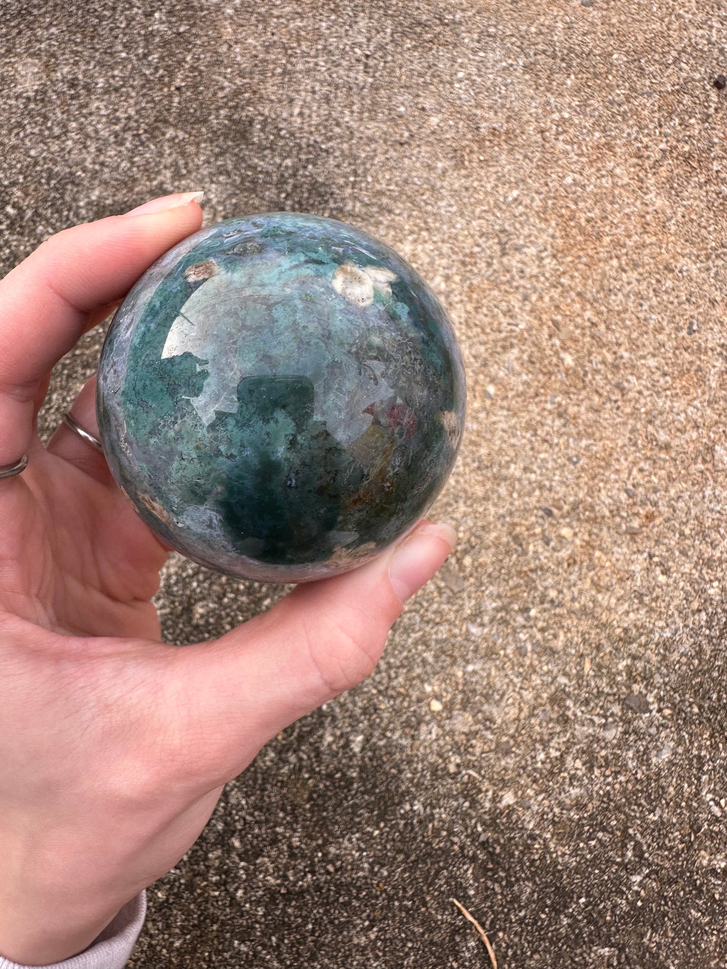 Ocean Jasper sphere #6