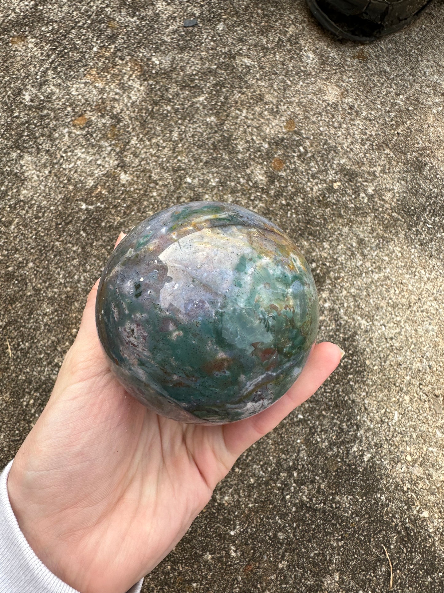 Ocean Jasper sphere #13