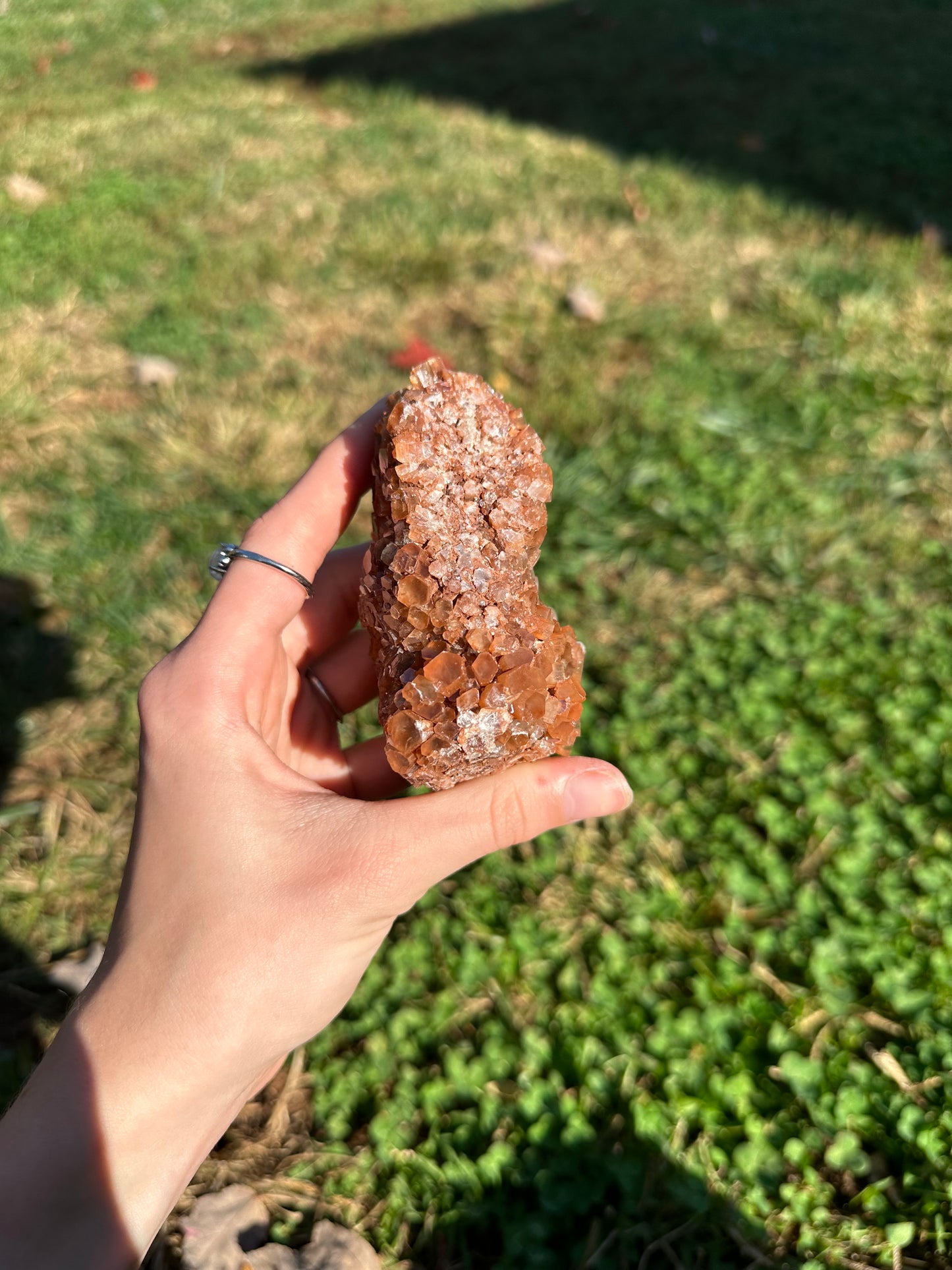 Aragonite cluster