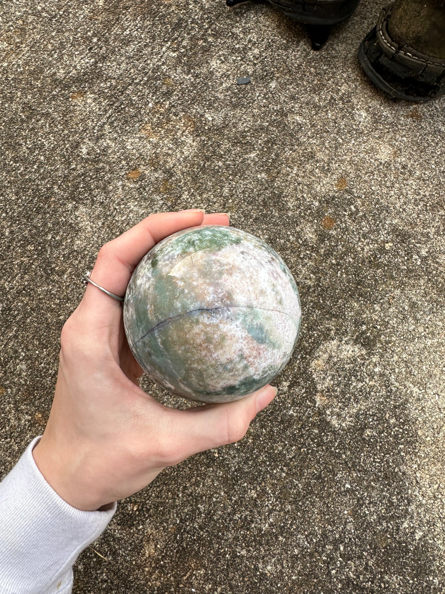 Ocean Jasper sphere #16